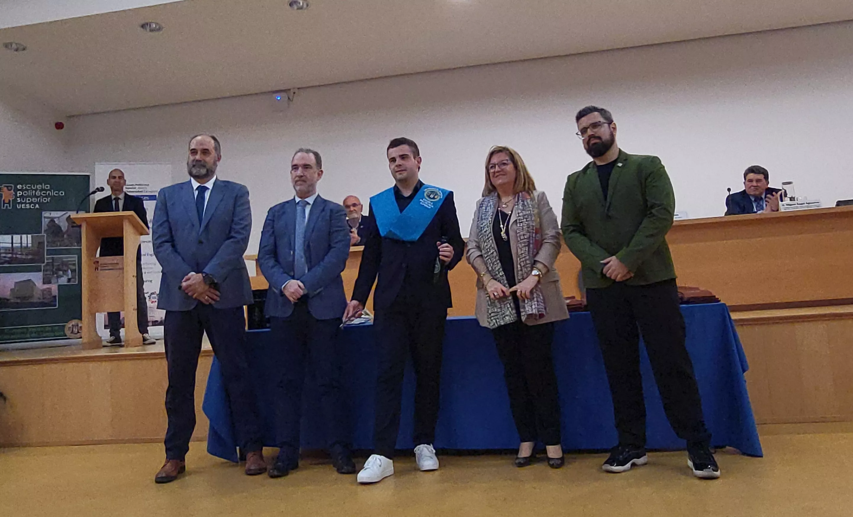 Ceremonia de graduación de la Escuela Politécnica Superior de Huesca. Foto Mercedes Manterola