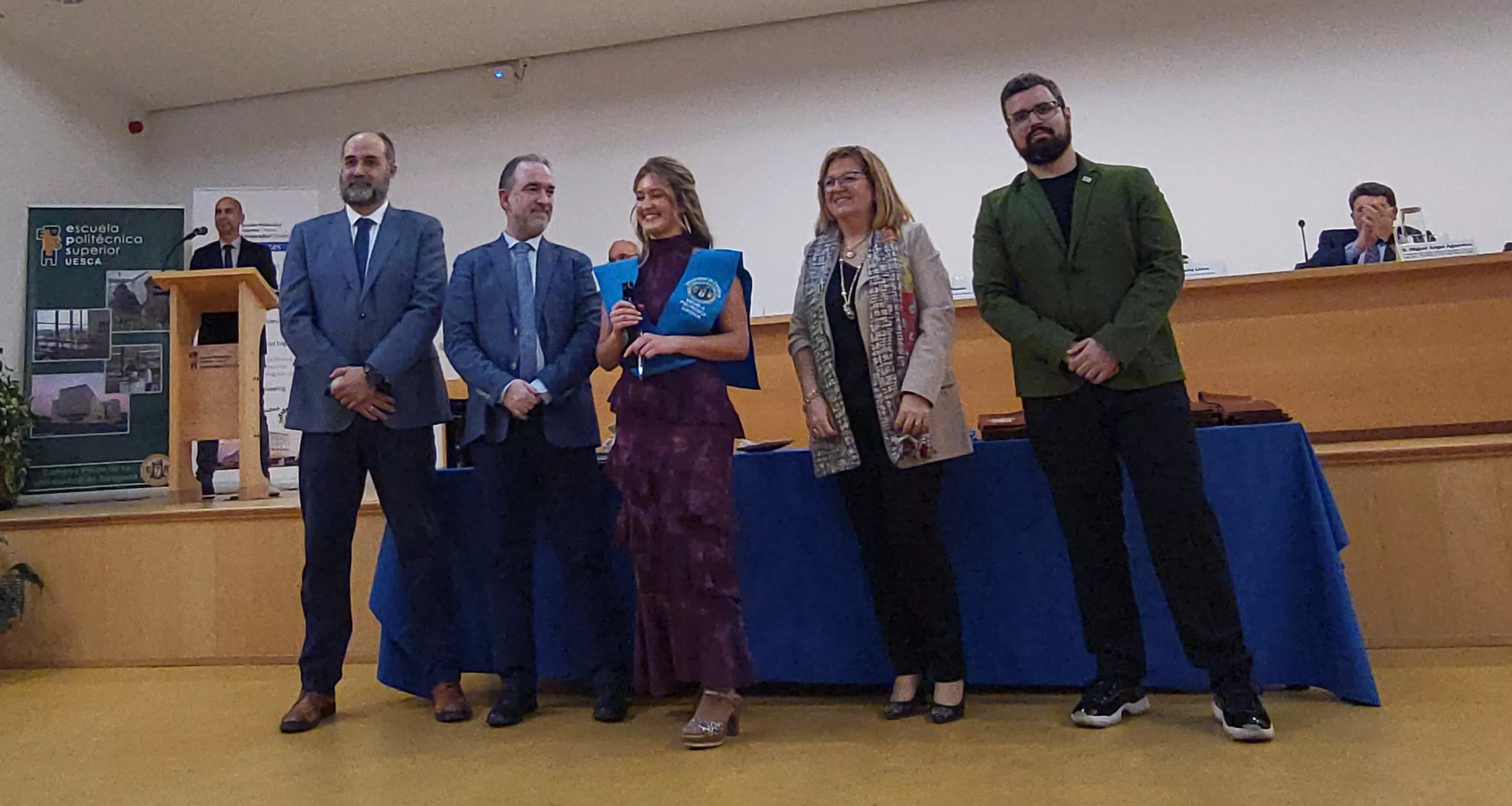 Ceremonia de graduación de la Escuela Politécnica Superior de Huesca. Foto Mercedes Manterola