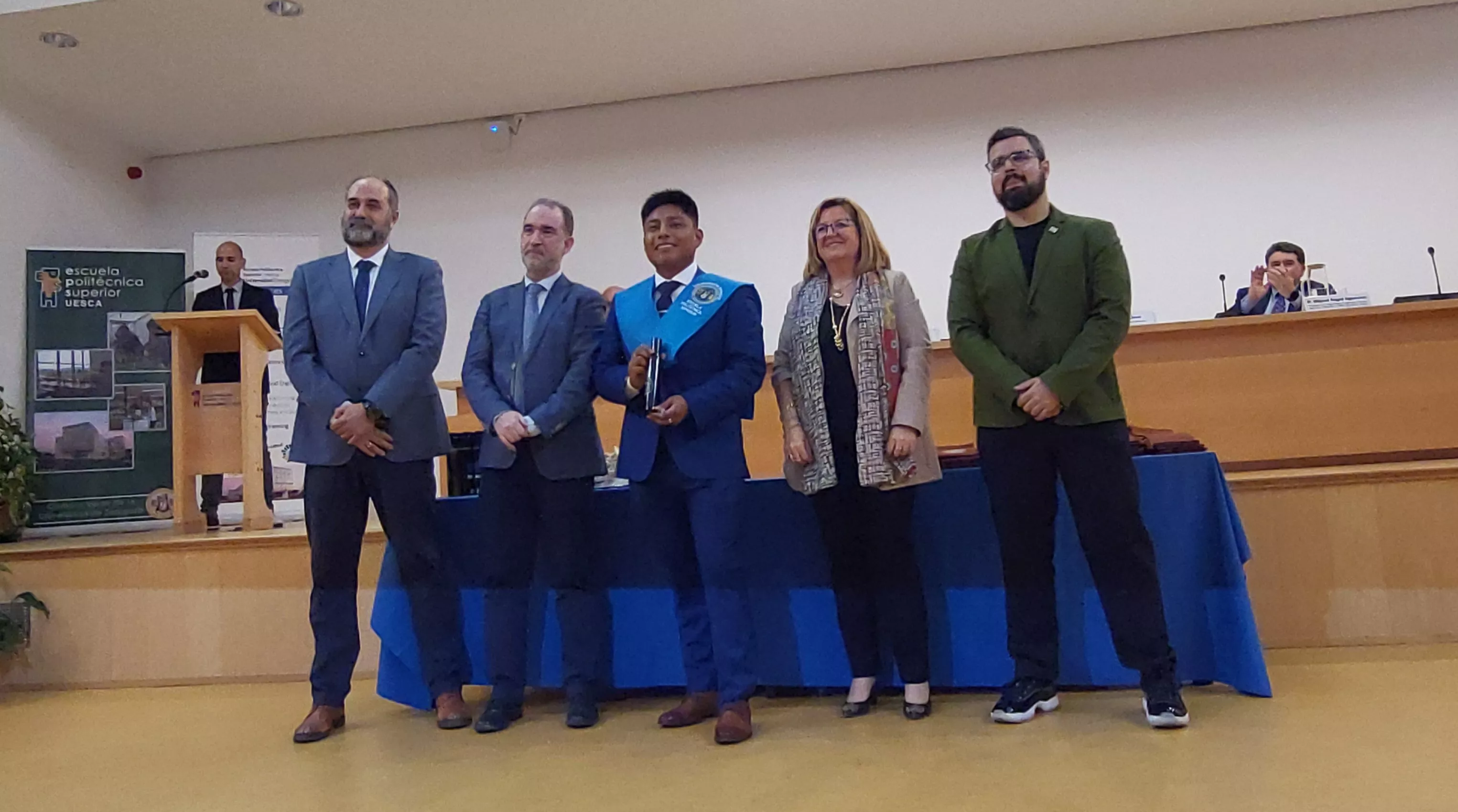 Ceremonia de graduación de la Escuela Politécnica Superior de Huesca. Foto Mercedes Manterola