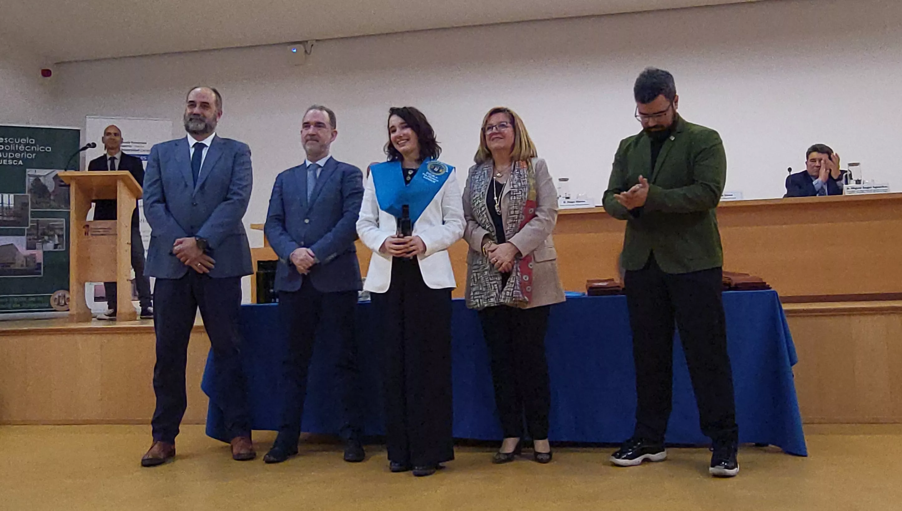 Ceremonia de graduación de la Escuela Politécnica Superior de Huesca. Foto Mercedes Manterola