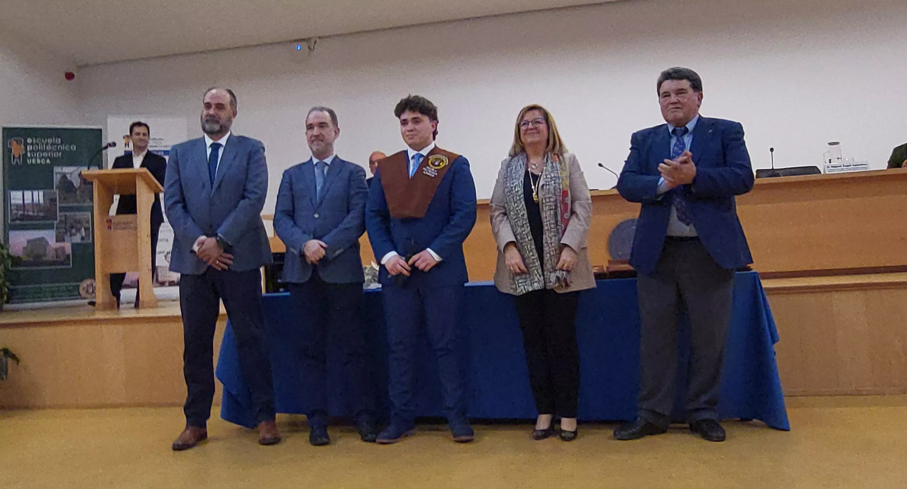 Ceremonia de graduación de la Escuela Politécnica Superior de Huesca. Foto Mercedes Manterola