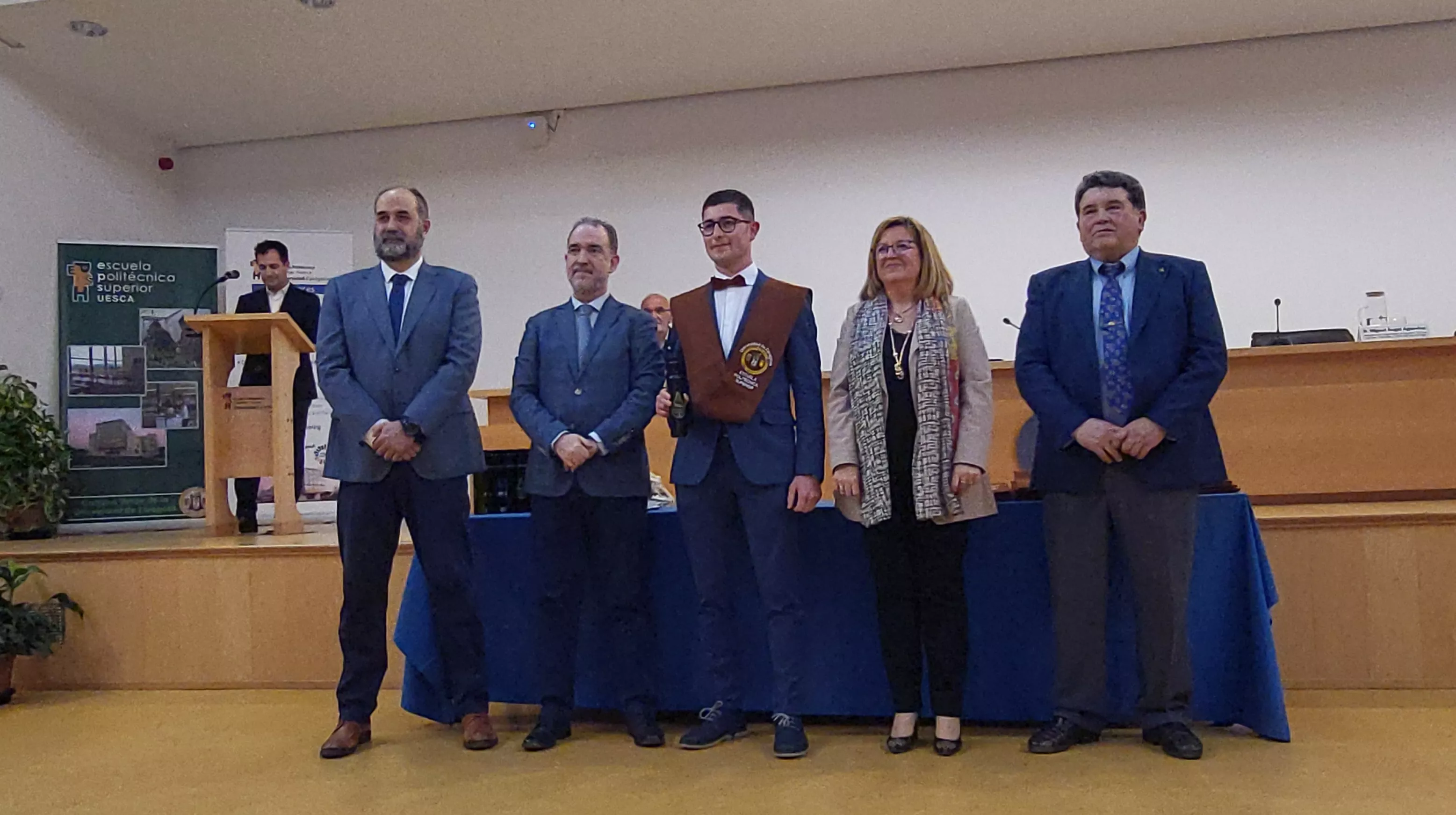 Ceremonia de graduación de la Escuela Politécnica Superior de Huesca. Foto Mercedes Manterola