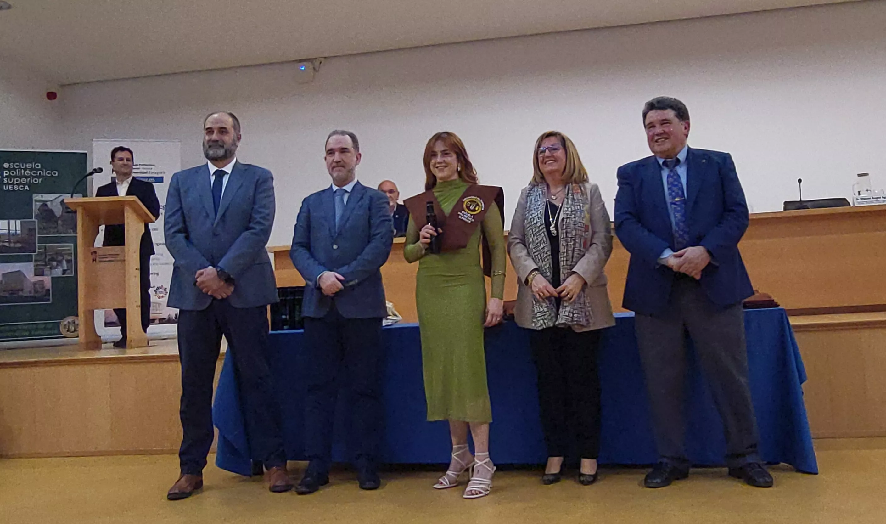Ceremonia de graduación de la Escuela Politécnica Superior de Huesca. Foto Mercedes Manterola