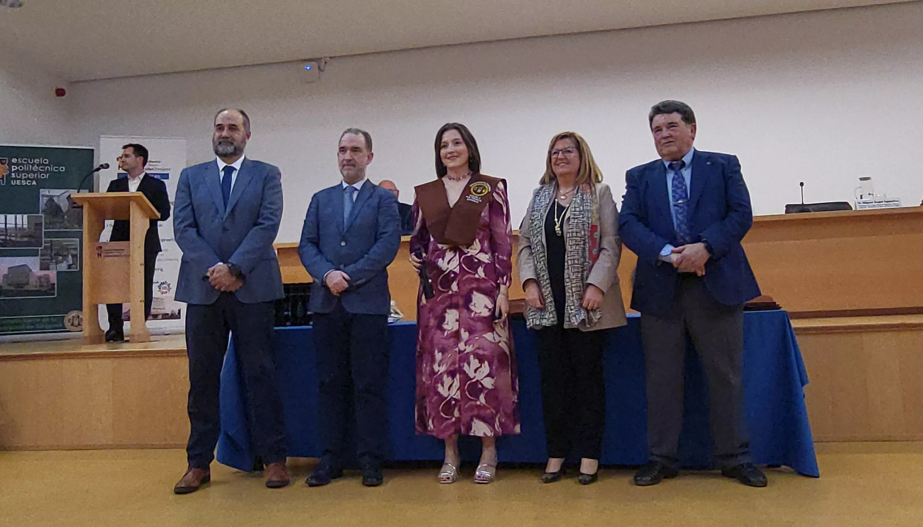 Ceremonia de graduación de la Escuela Politécnica Superior de Huesca. Foto Mercedes Manterola