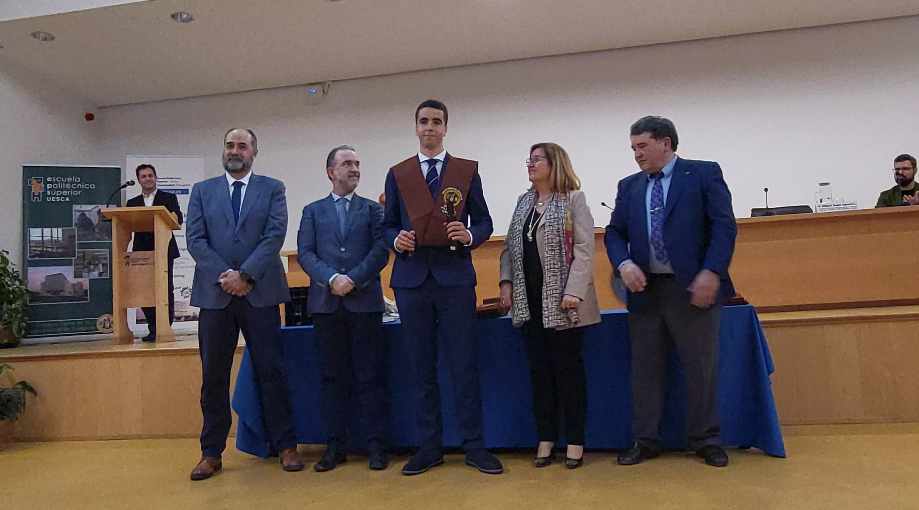 Ceremonia de graduación de la Escuela Politécnica Superior de Huesca. Foto Mercedes Manterola