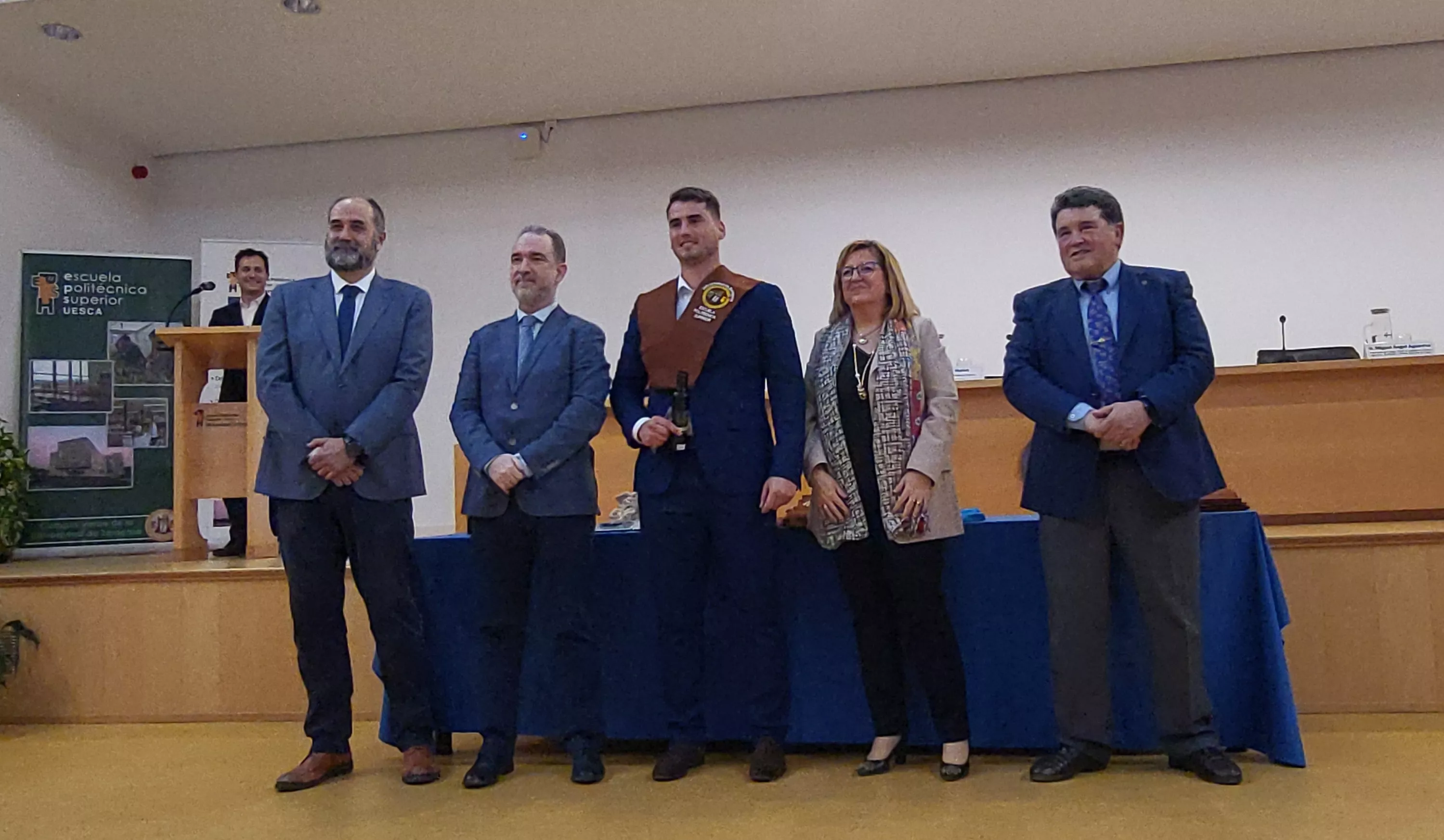 Ceremonia de graduación de la Escuela Politécnica Superior de Huesca. Foto Mercedes Manterola