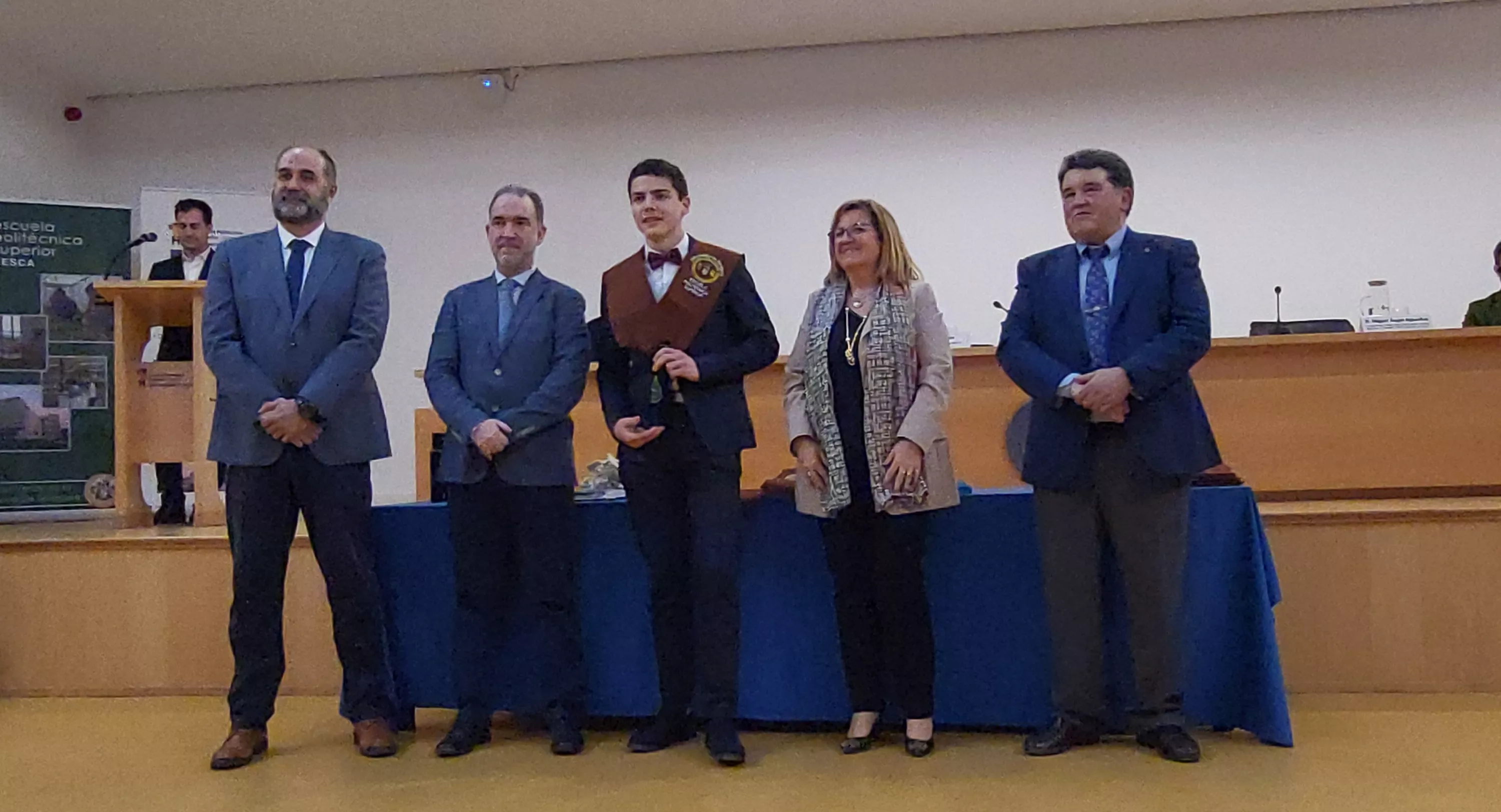 Ceremonia de graduación de la Escuela Politécnica Superior de Huesca. Foto Mercedes Manterola