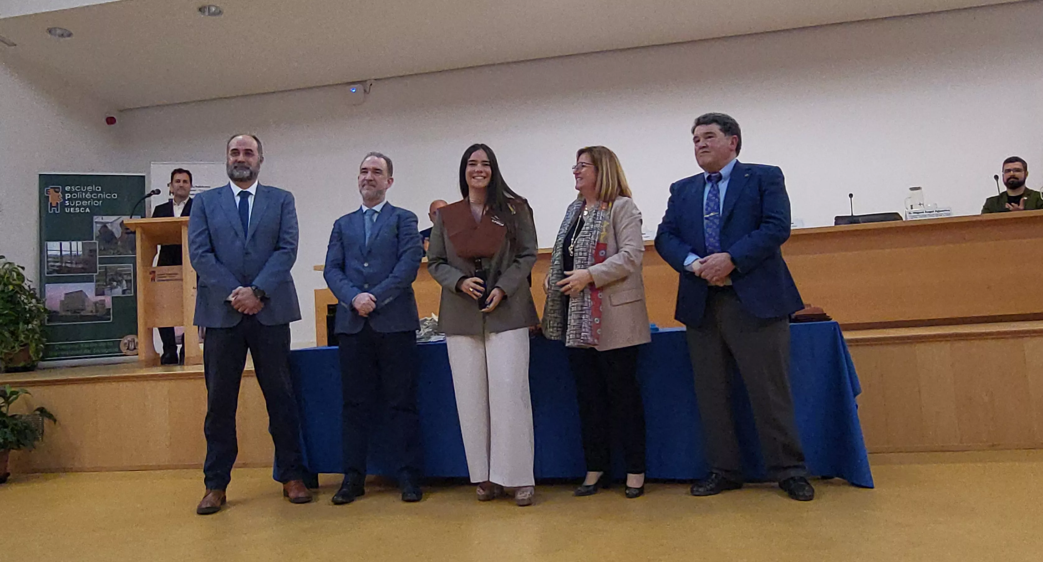 Ceremonia de graduación de la Escuela Politécnica Superior de Huesca. Foto Mercedes Manterola
