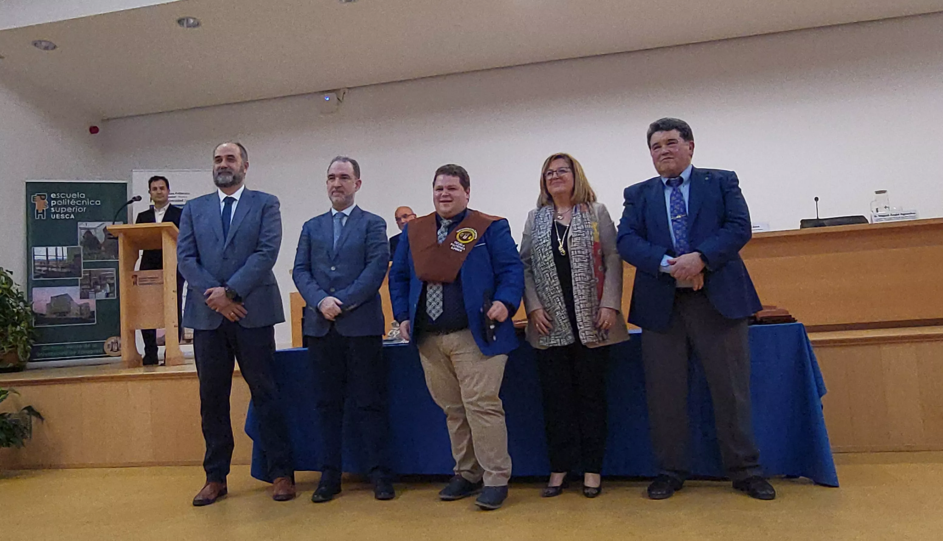 Ceremonia de graduación de la Escuela Politécnica Superior de Huesca. Foto Mercedes Manterola