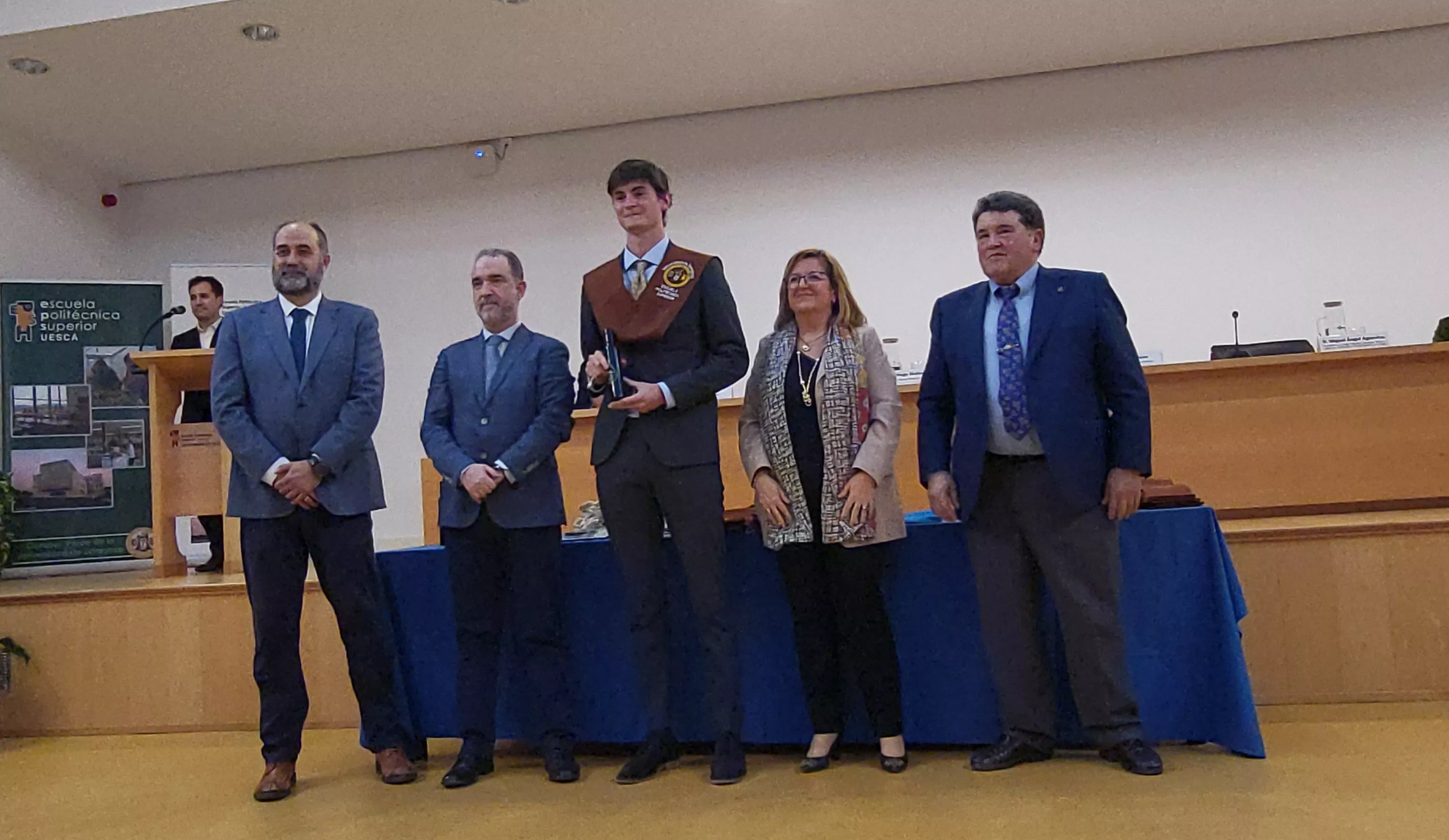 Ceremonia de graduación de la Escuela Politécnica Superior de Huesca. Foto Mercedes Manterola