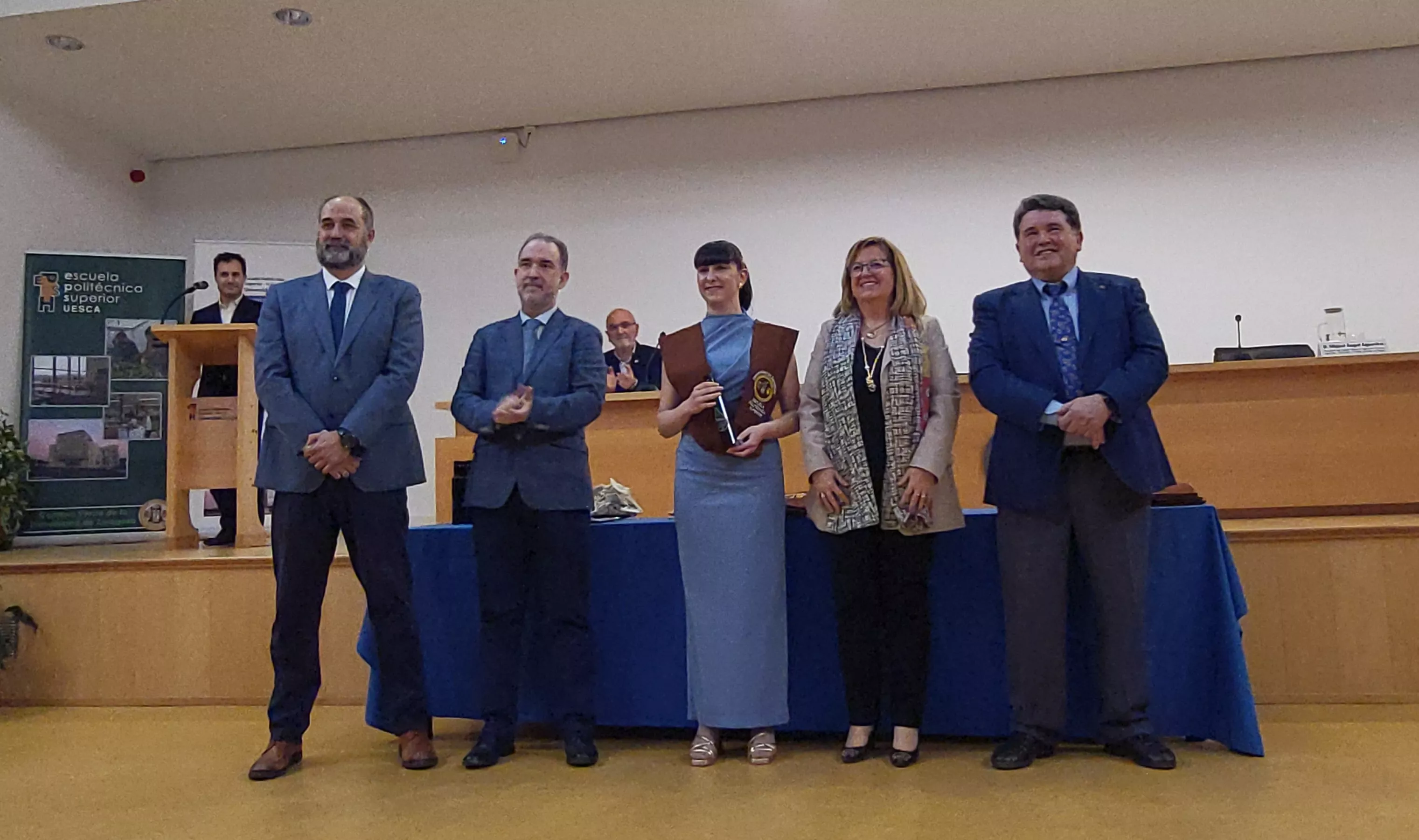 Ceremonia de graduación de la Escuela Politécnica Superior de Huesca. Foto Mercedes Manterola