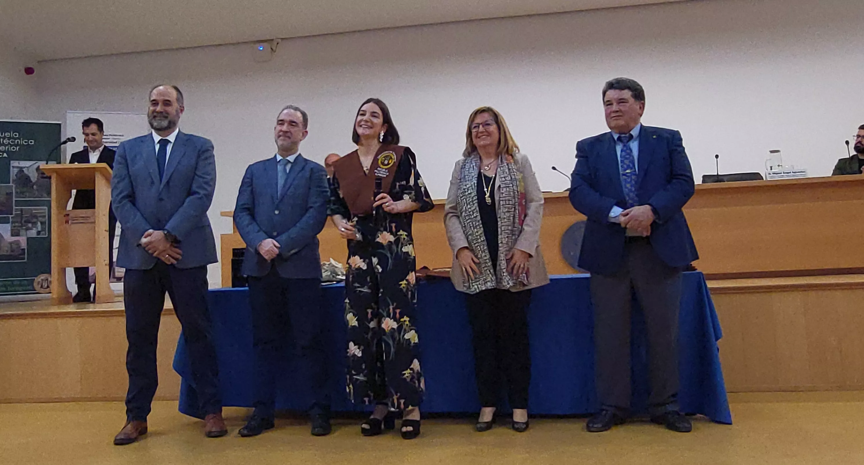 Ceremonia de graduación de la Escuela Politécnica Superior de Huesca. Foto Mercedes Manterola
