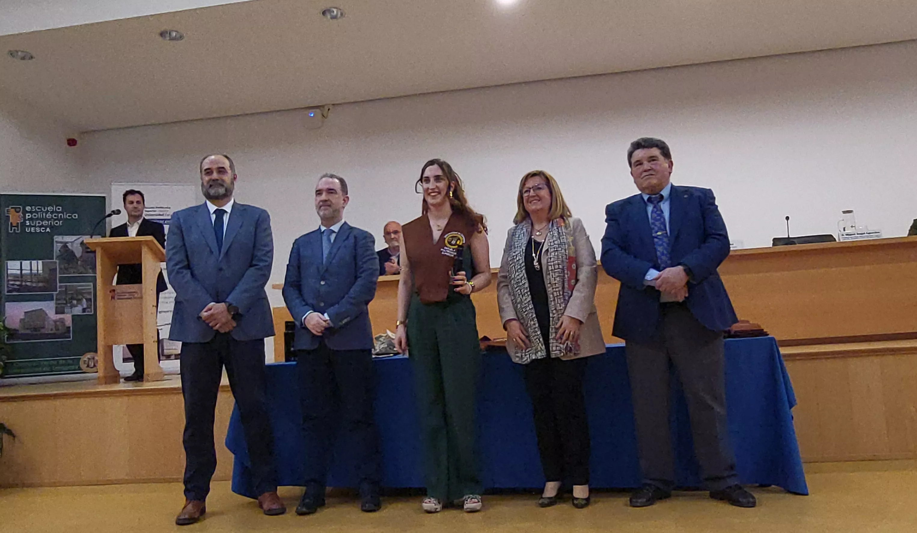 Ceremonia de graduación de la Escuela Politécnica Superior de Huesca. Foto Mercedes Manterola