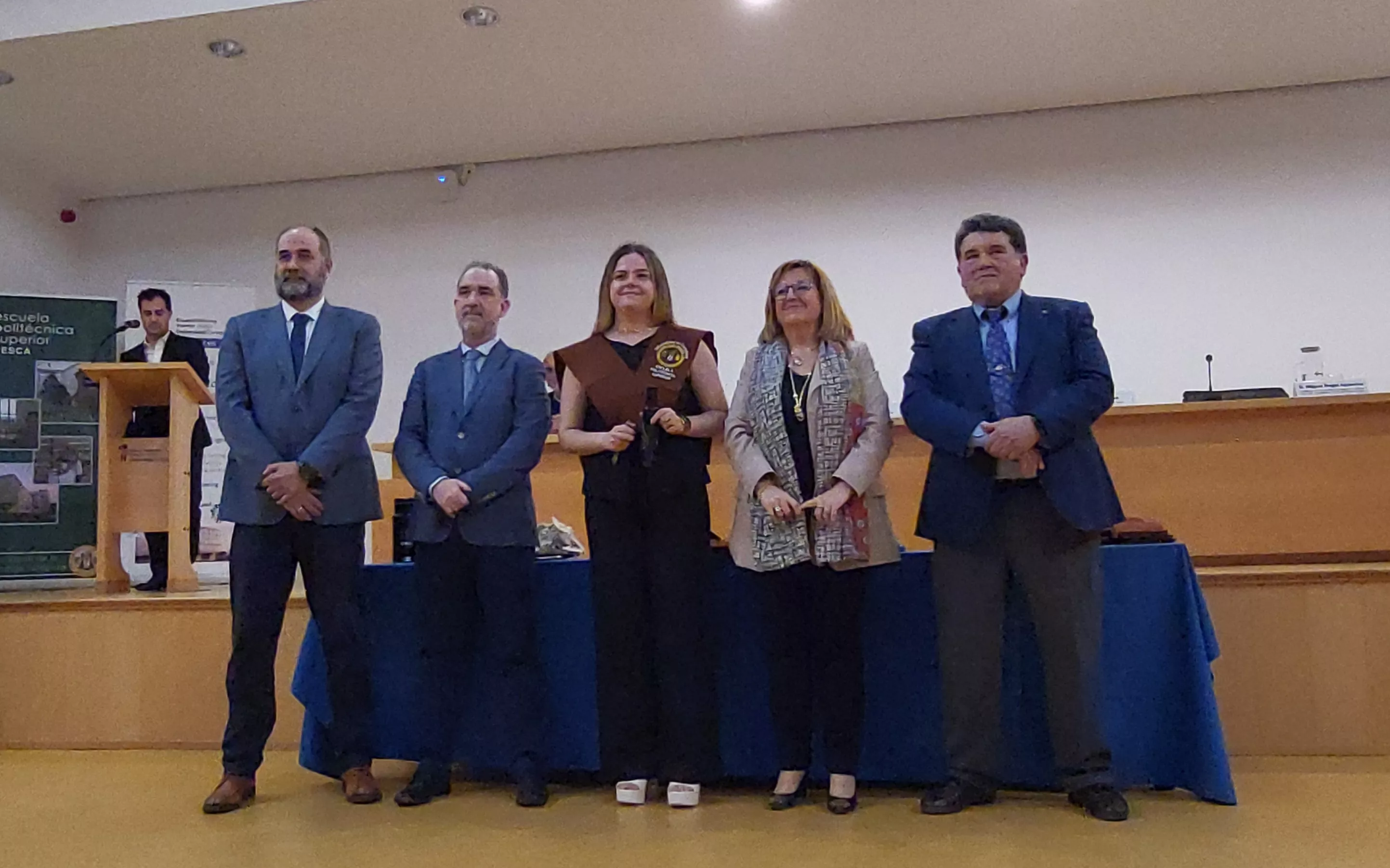 Ceremonia de graduación de la Escuela Politécnica Superior de Huesca. Foto Mercedes Manterola