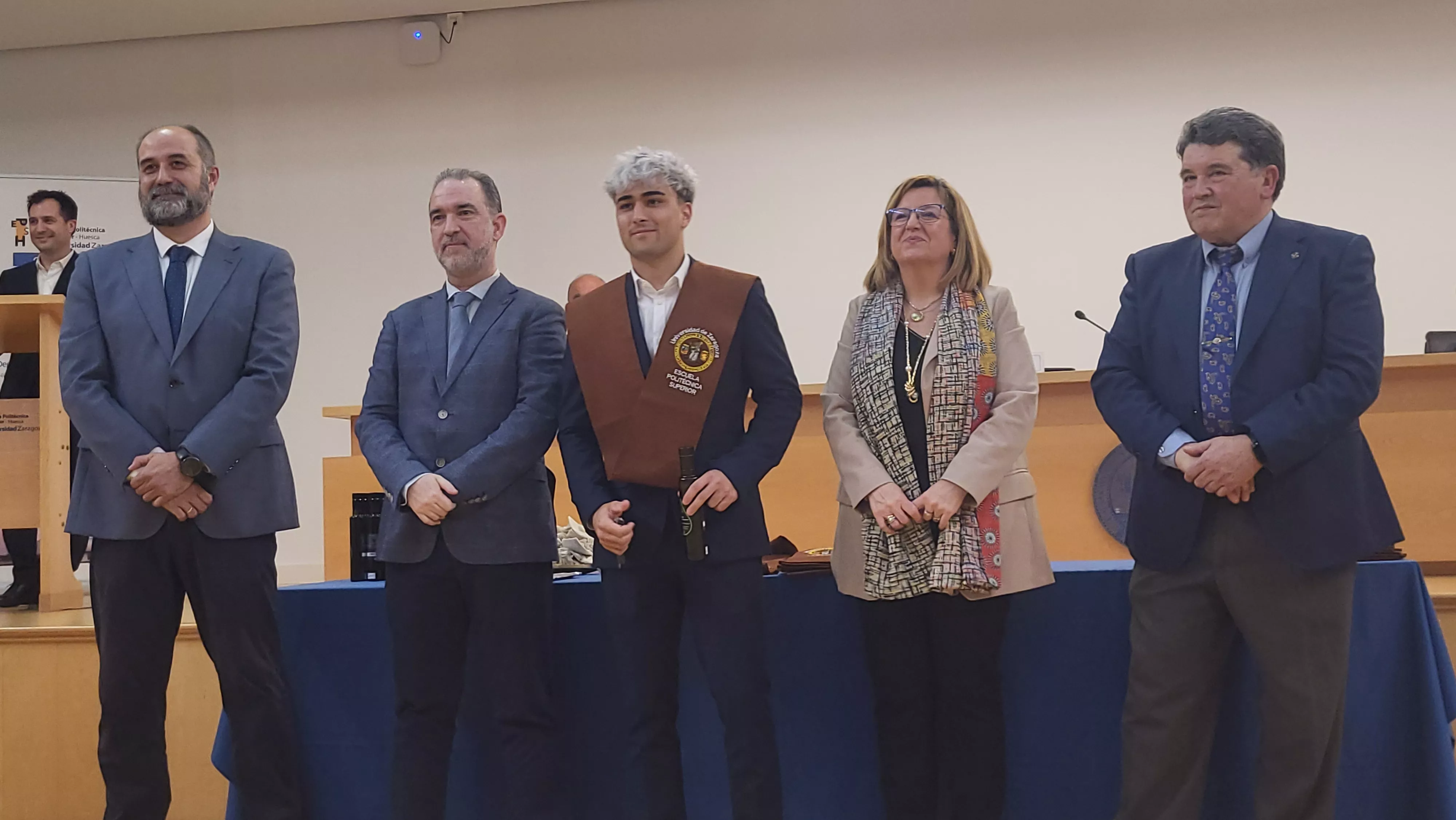 Ceremonia de graduación de la Escuela Politécnica Superior de Huesca. Foto Mercedes Manterola