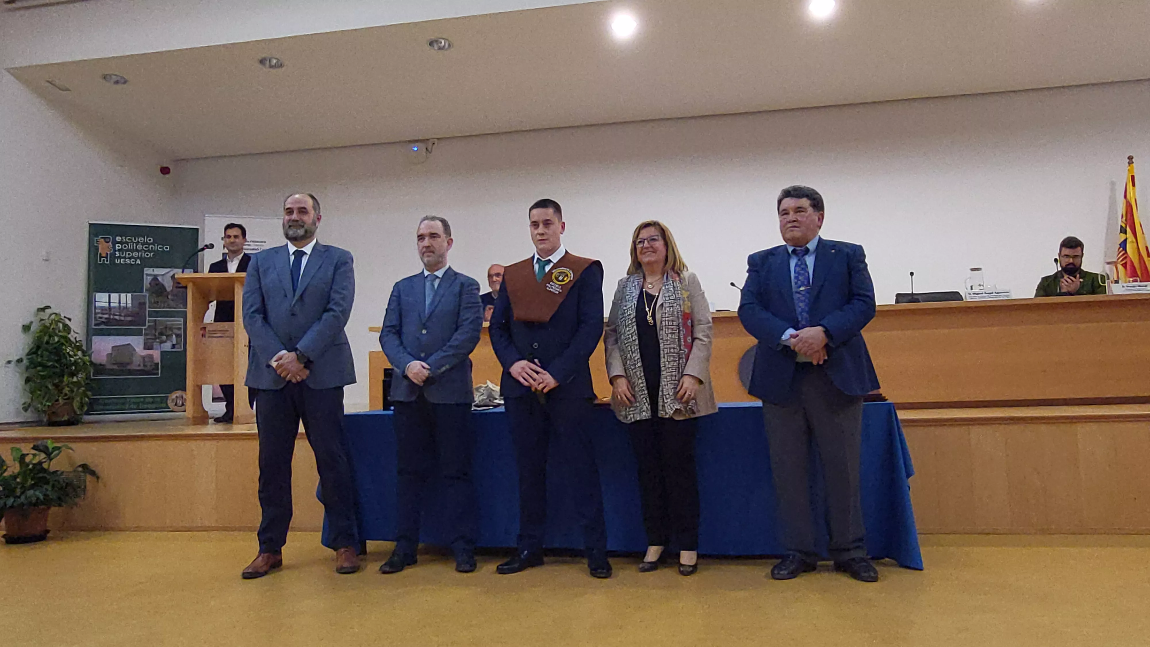 Ceremonia de graduación de la Escuela Politécnica Superior de Huesca. Foto Mercedes Manterola