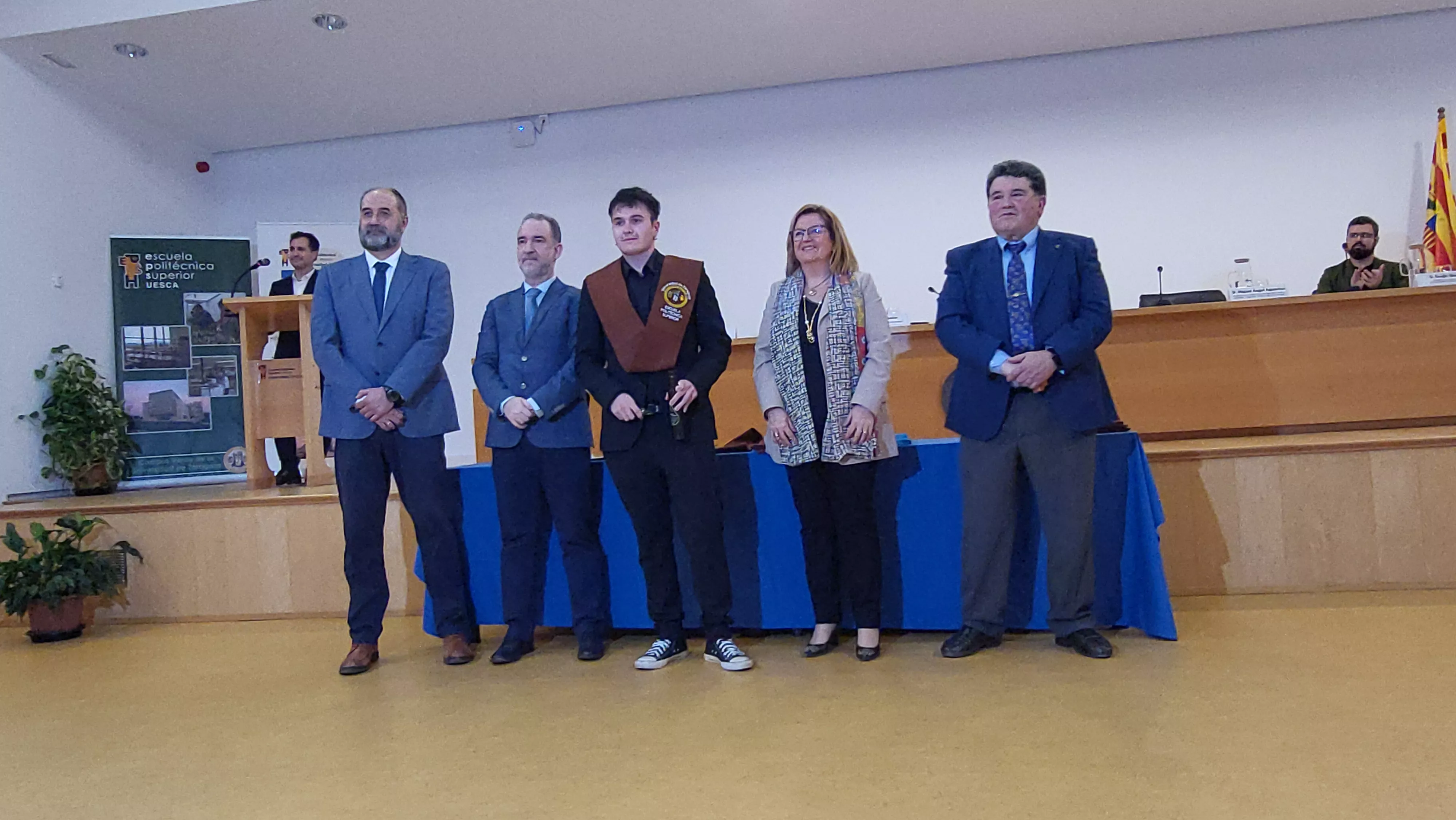 Ceremonia de graduación de la Escuela Politécnica Superior de Huesca. Foto Mercedes Manterola