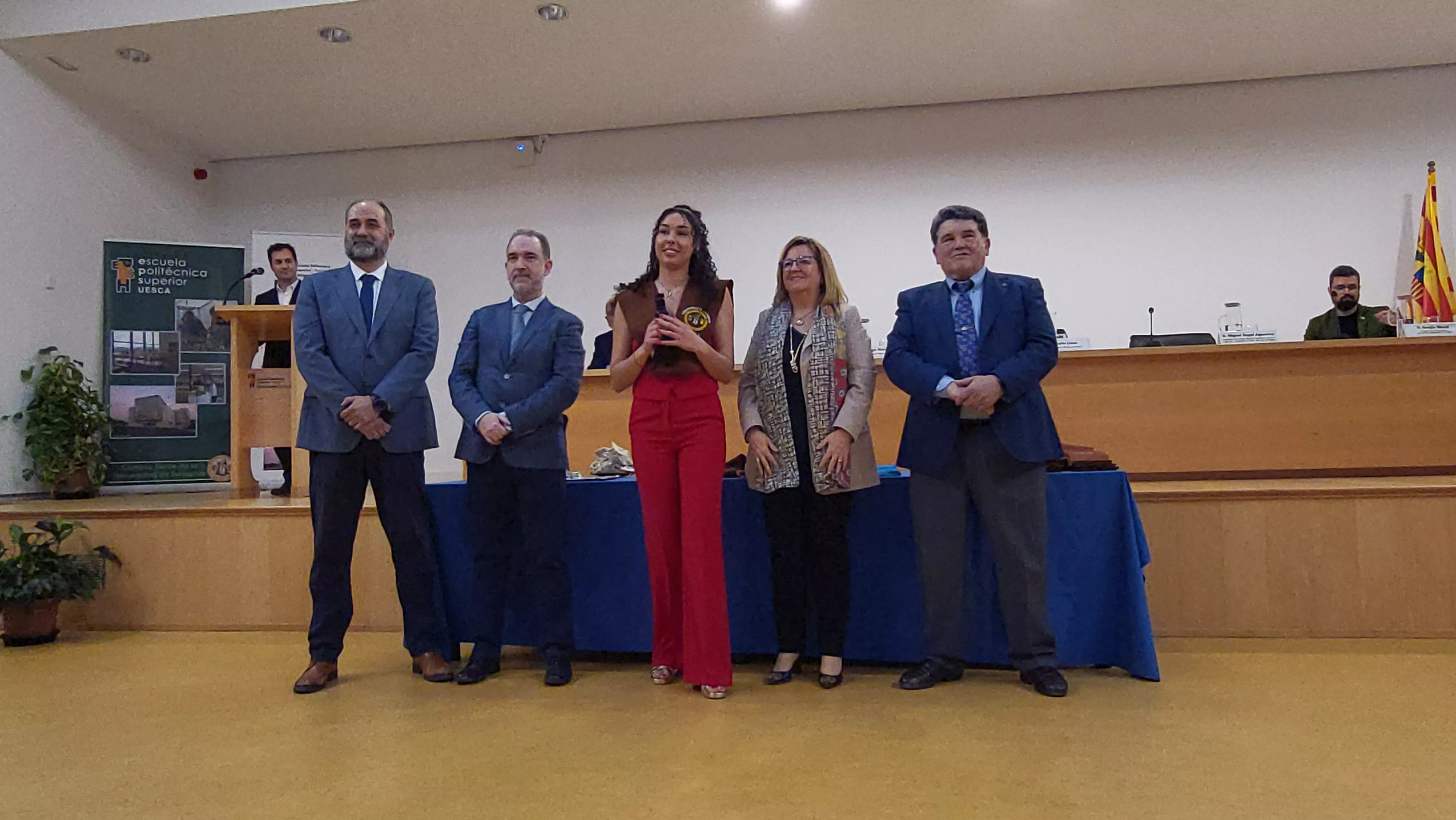 Ceremonia de graduación de la Escuela Politécnica Superior de Huesca. Foto Mercedes Manterola