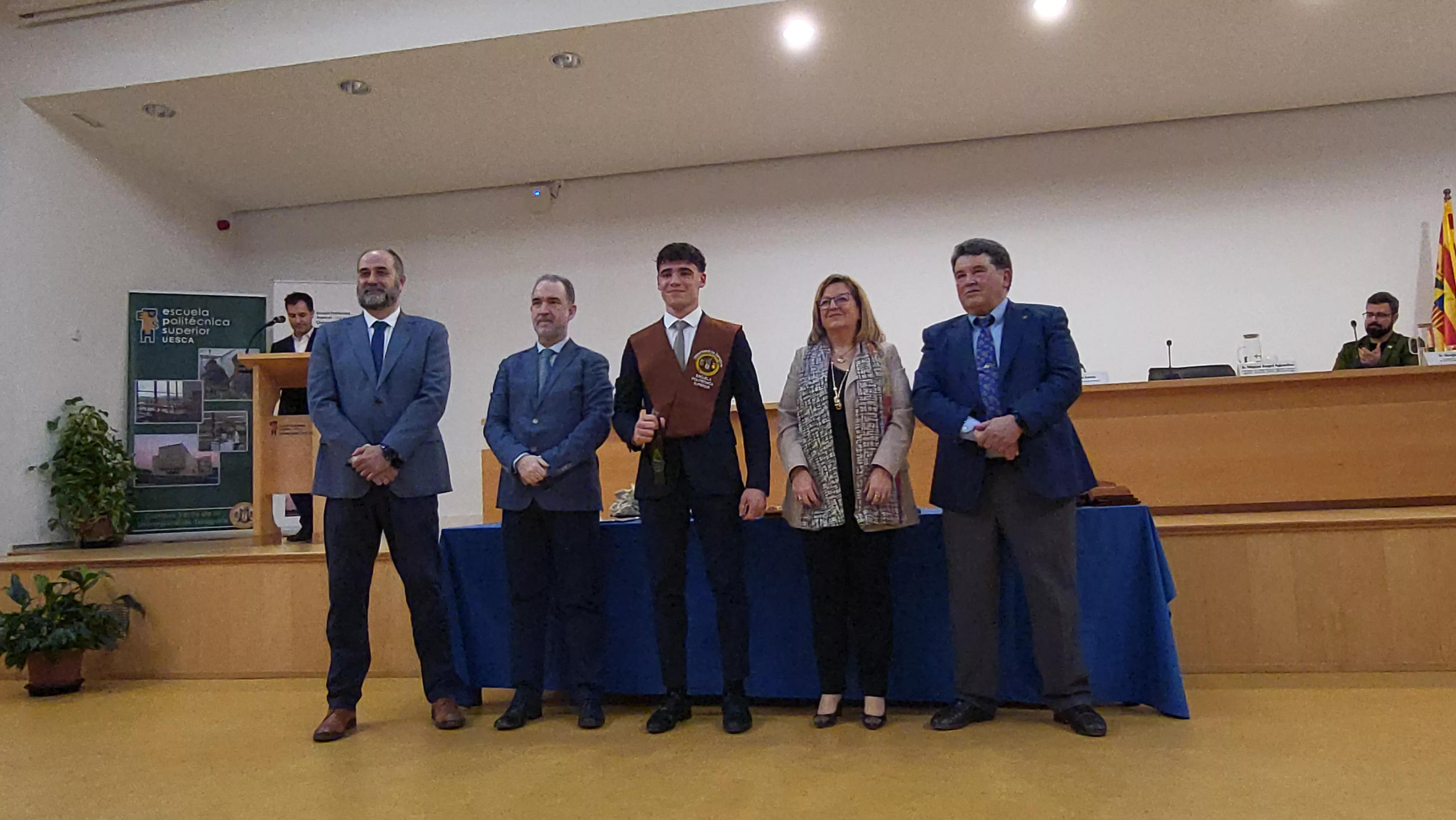 Ceremonia de graduación de la Escuela Politécnica Superior de Huesca. Foto Mercedes Manterola