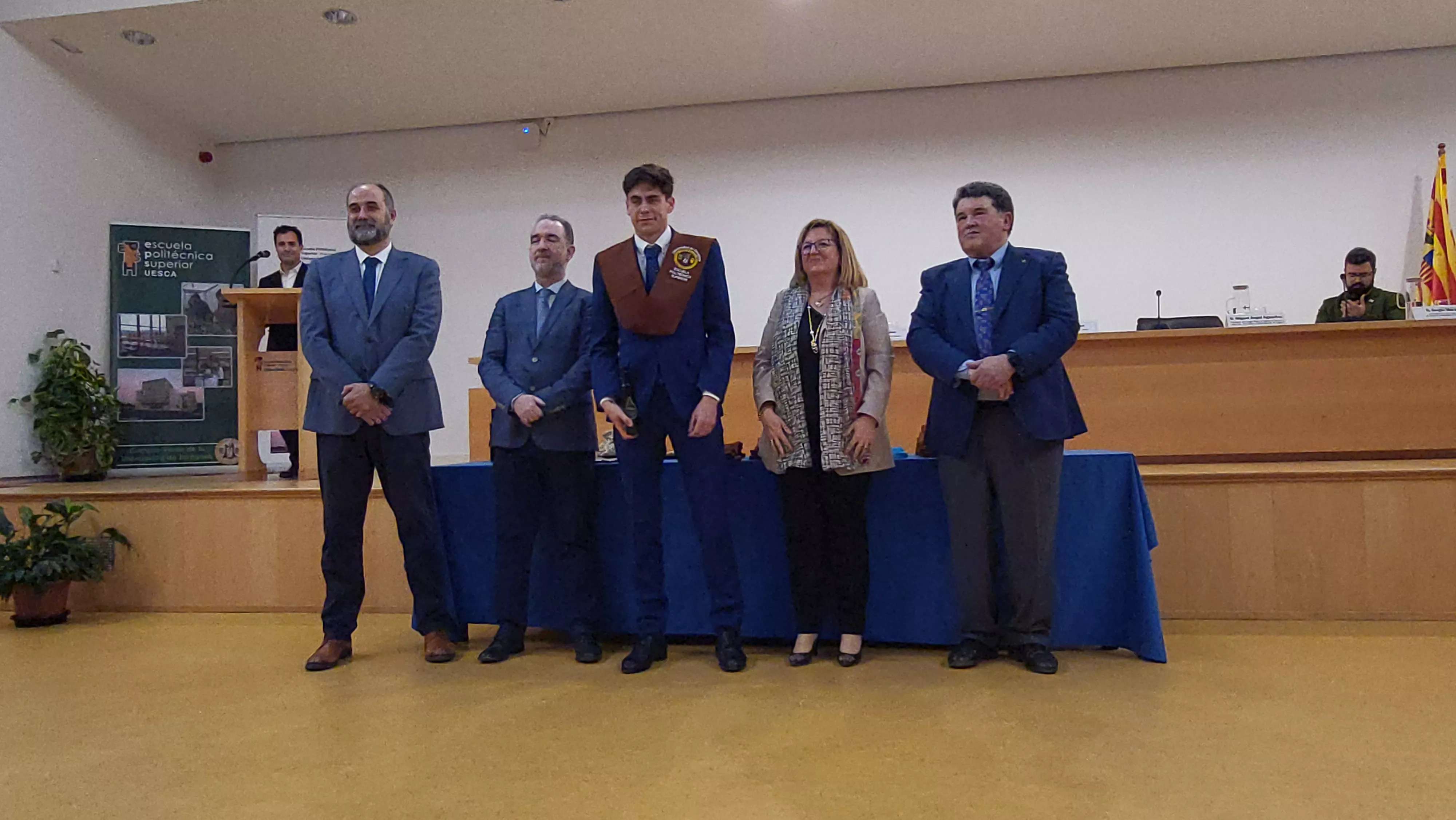 Ceremonia de graduación de la Escuela Politécnica Superior de Huesca. Foto Mercedes Manterola
