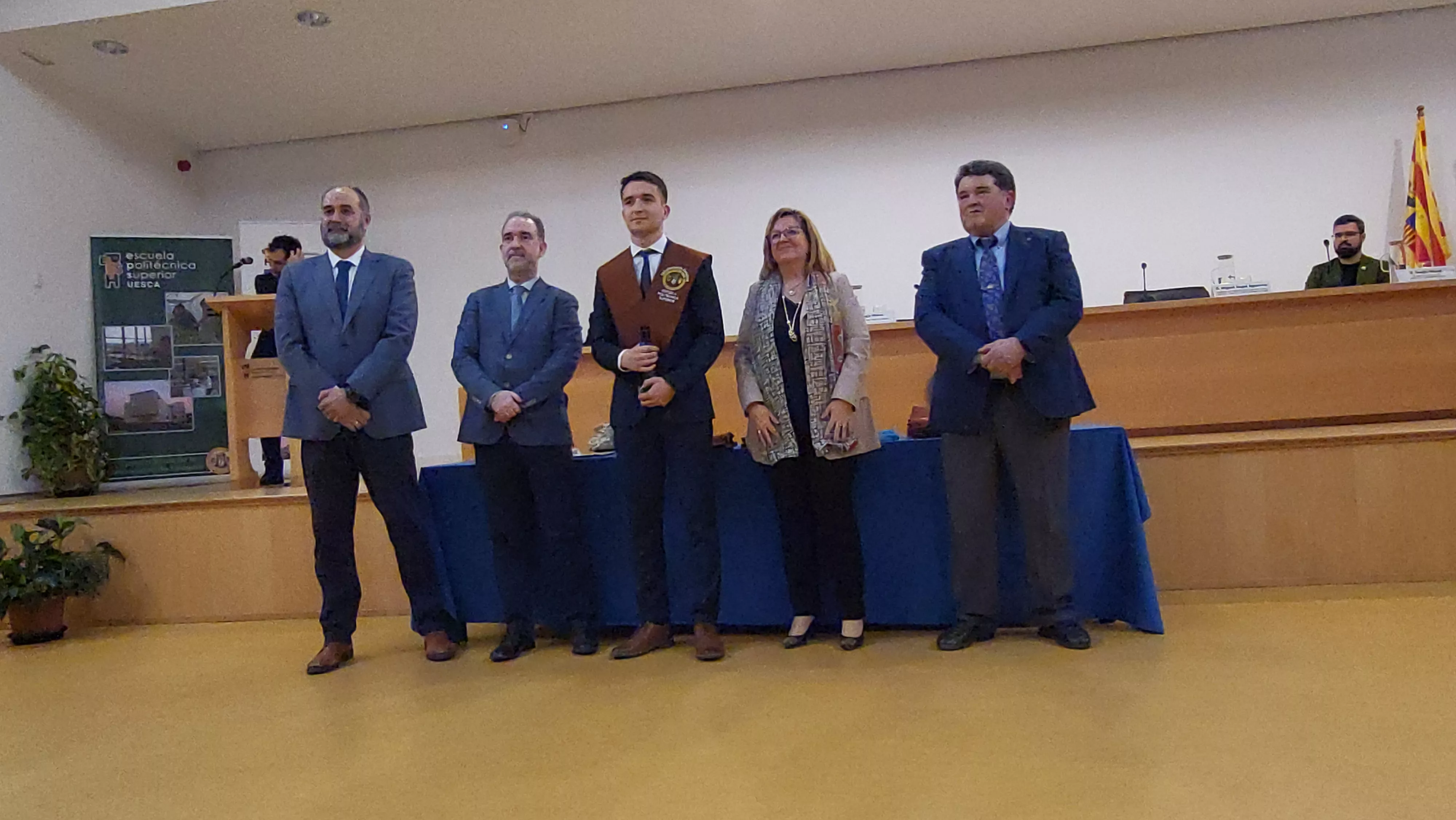 Ceremonia de graduación de la Escuela Politécnica Superior de Huesca. Foto Mercedes Manterola