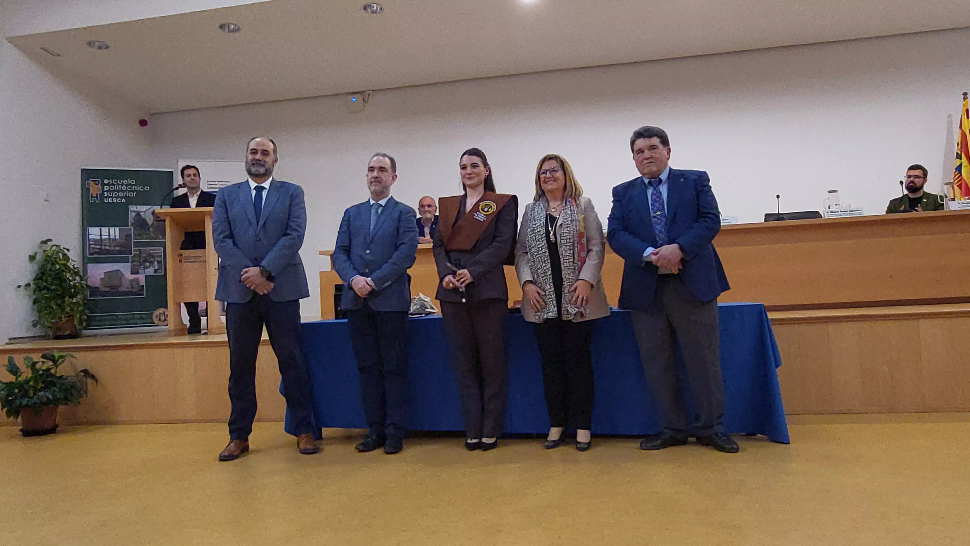 Ceremonia de graduación de la Escuela Politécnica Superior de Huesca. Foto Mercedes Manterola