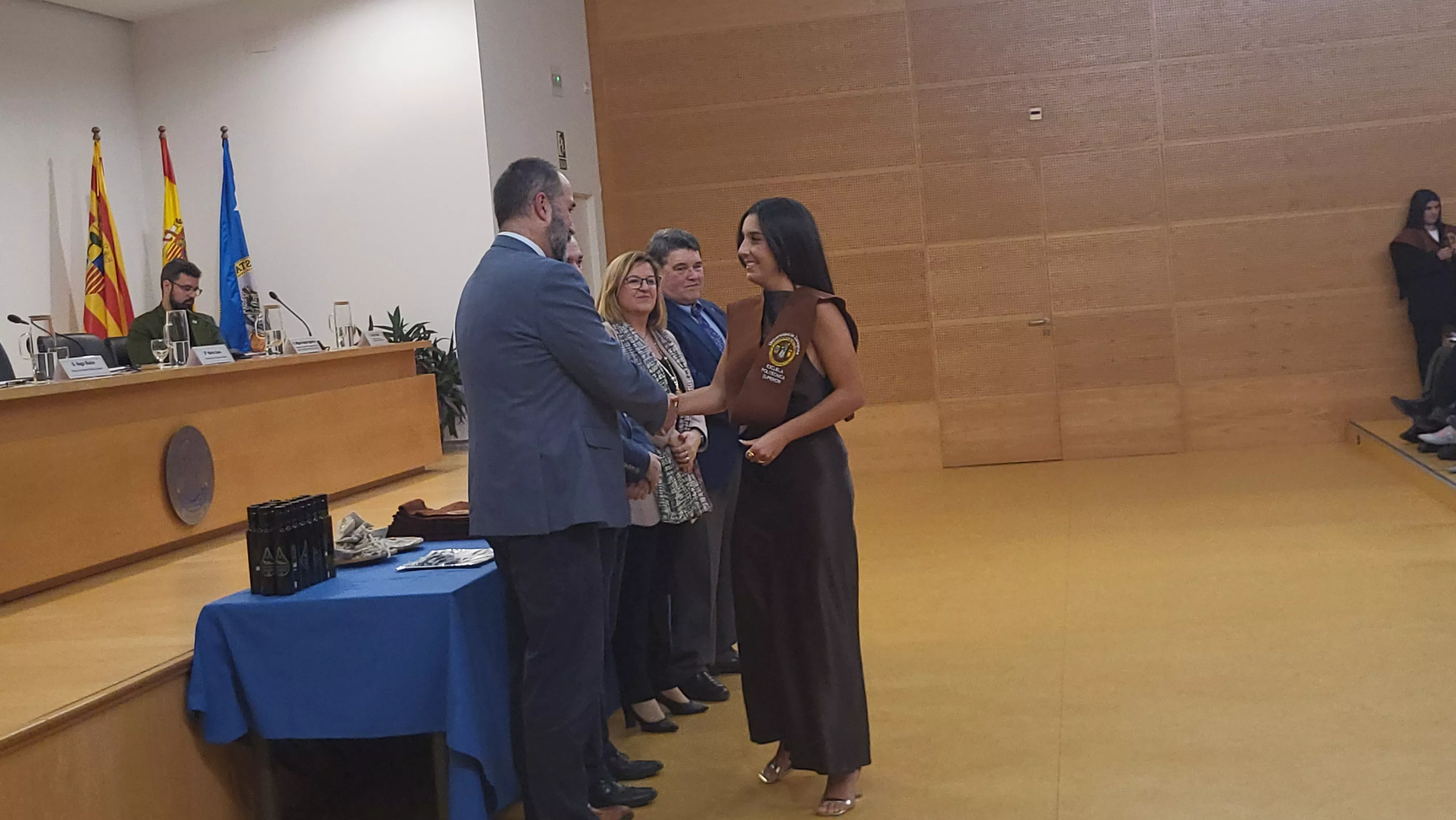 Ceremonia de graduación de la Escuela Politécnica Superior de Huesca. Foto Mercedes Manterola