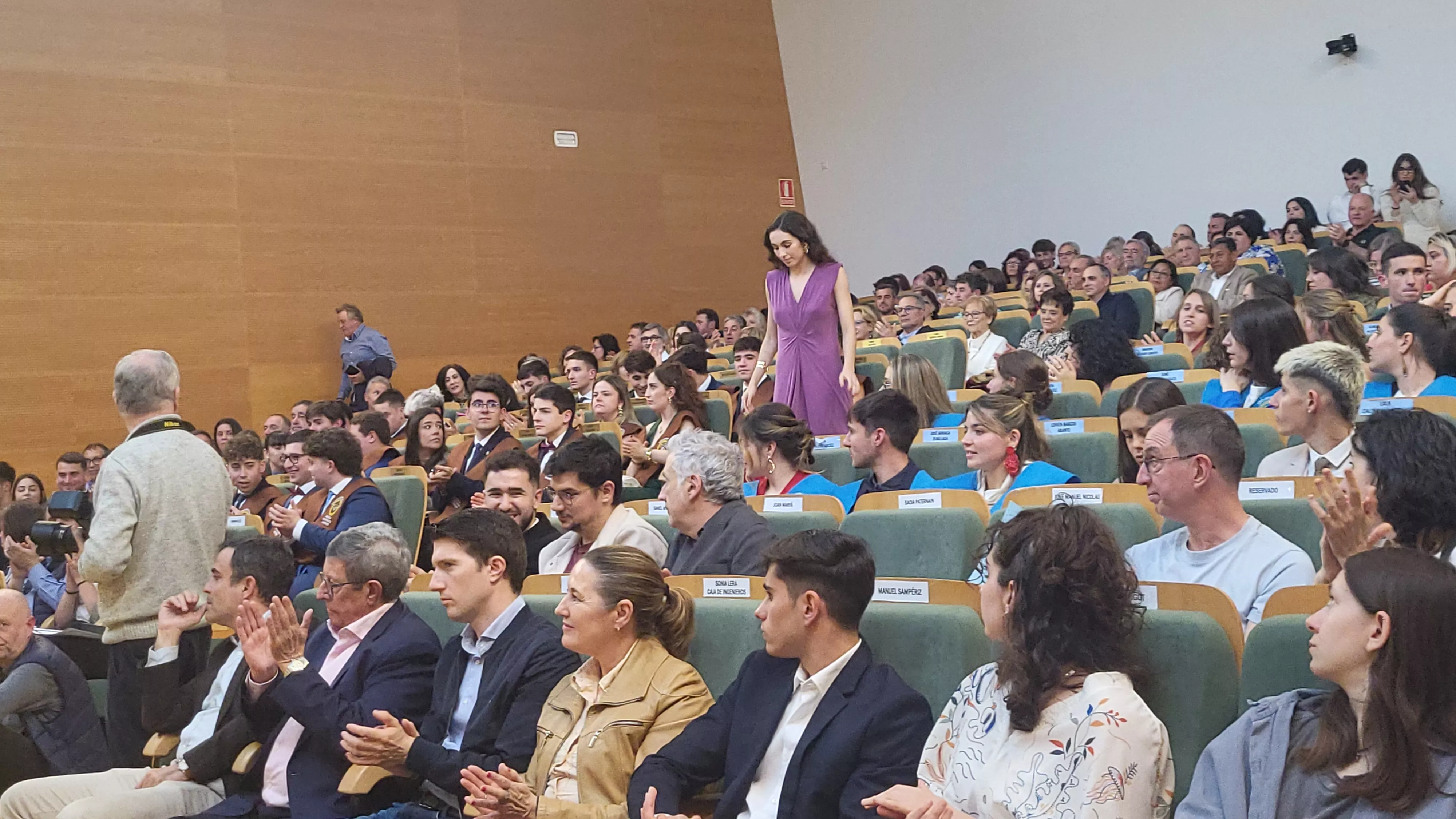 Ceremonia de graduación de la Escuela Politécnica Superior de Huesca. Foto Mercedes Manterola