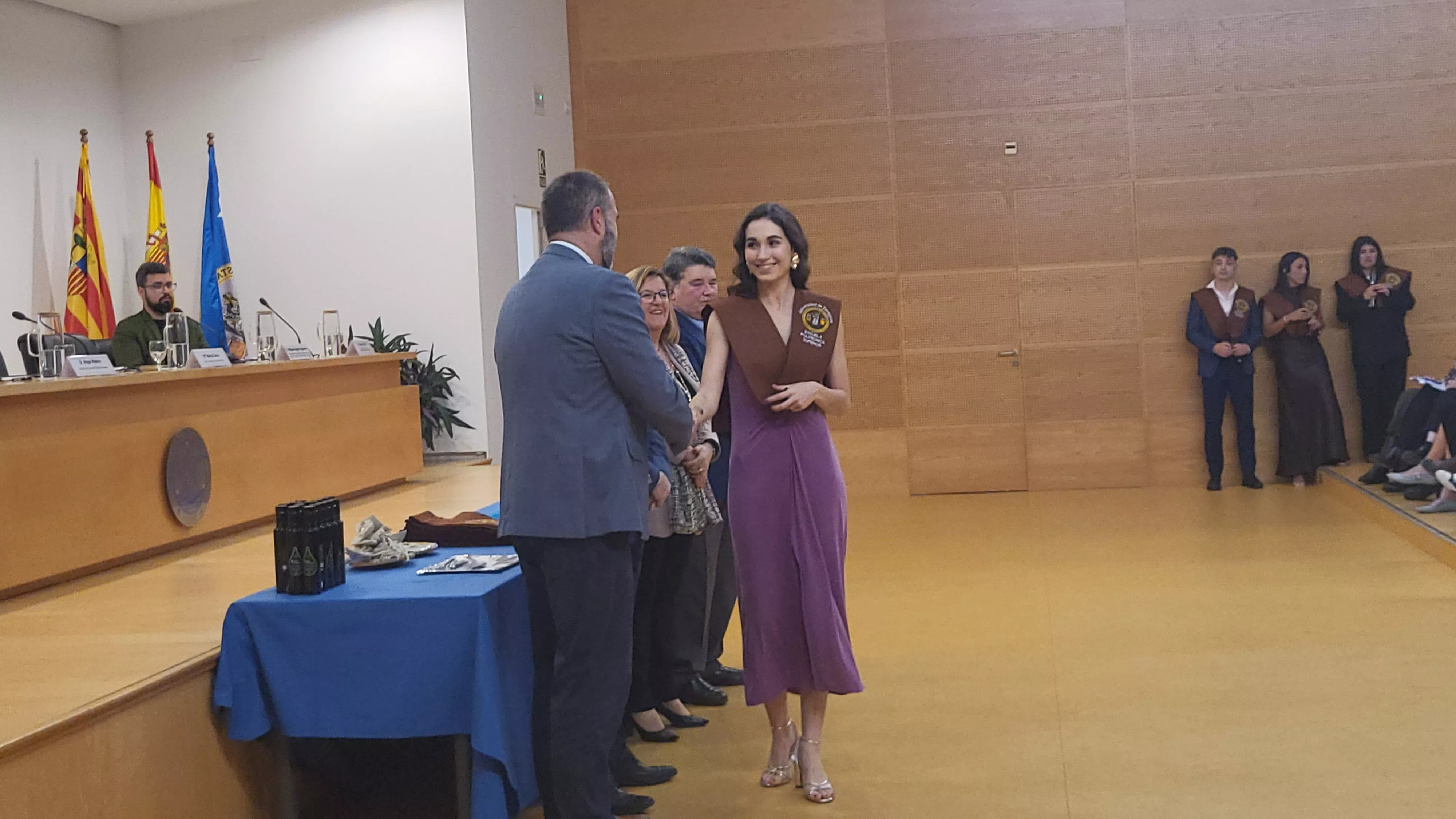 Ceremonia de graduación de la Escuela Politécnica Superior de Huesca. Foto Mercedes Manterola