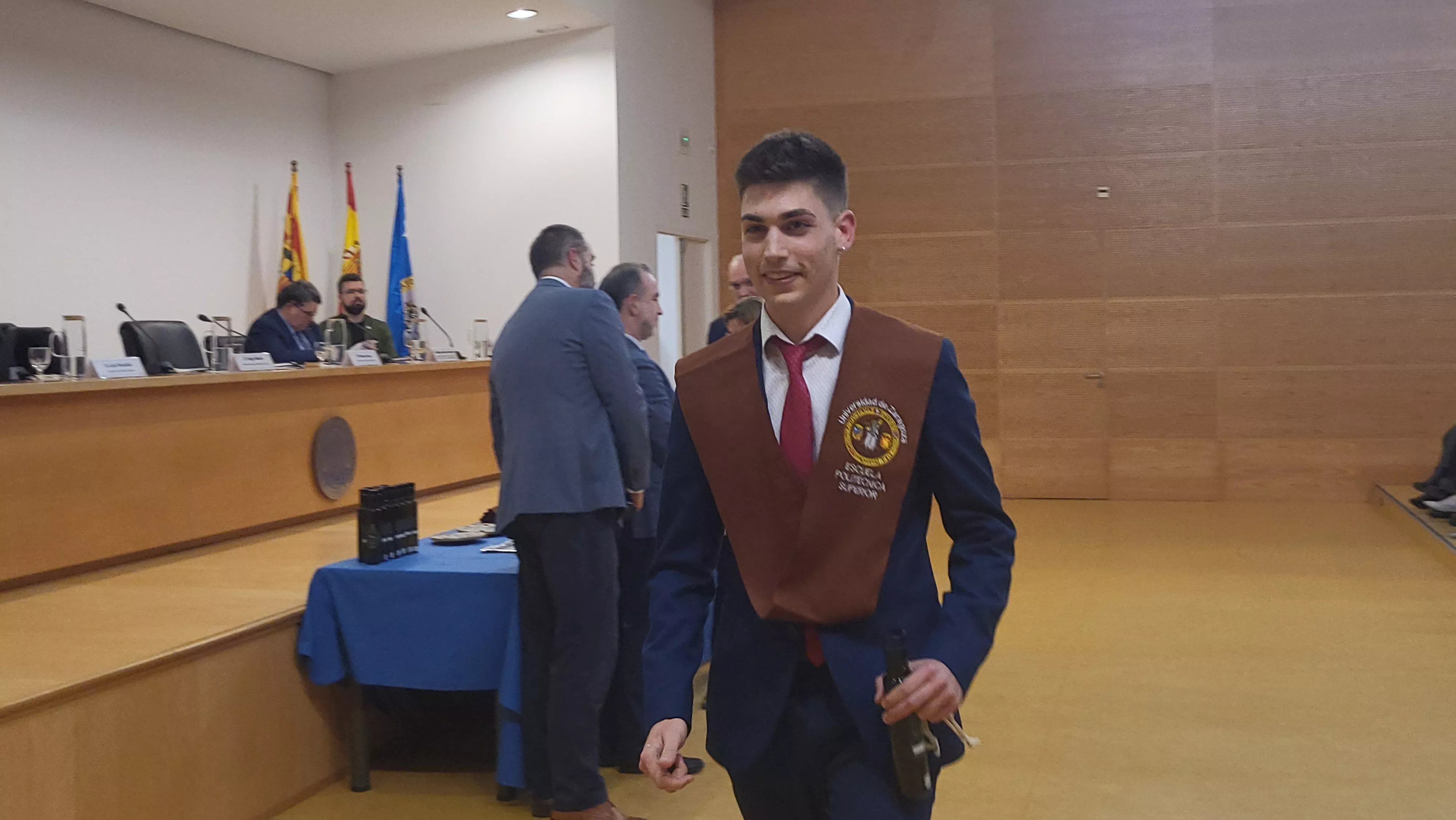 Ceremonia de graduación de la Escuela Politécnica Superior de Huesca. Foto Mercedes Manterola