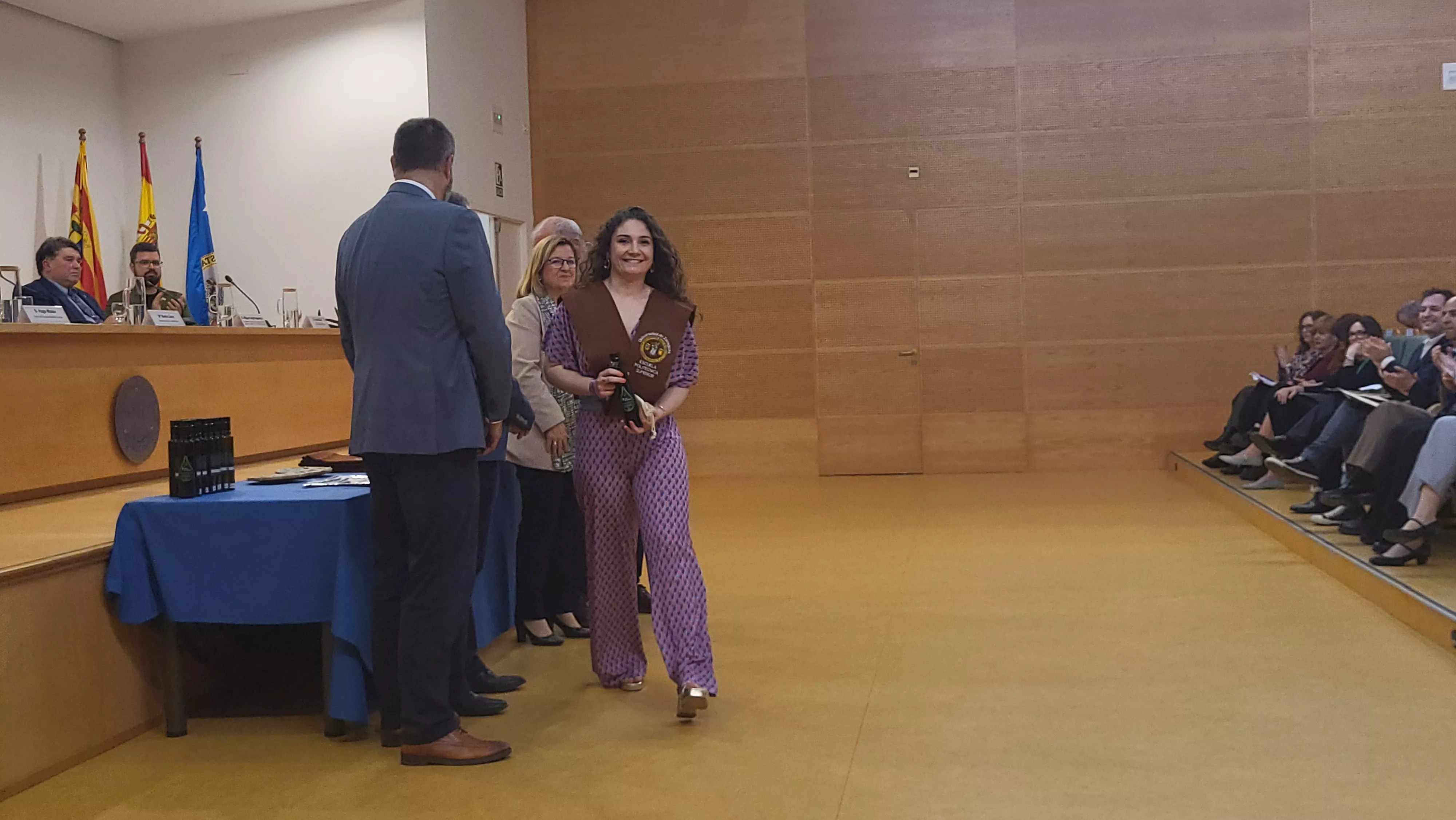 Ceremonia de graduación de la Escuela Politécnica Superior de Huesca. Foto Mercedes Manterola