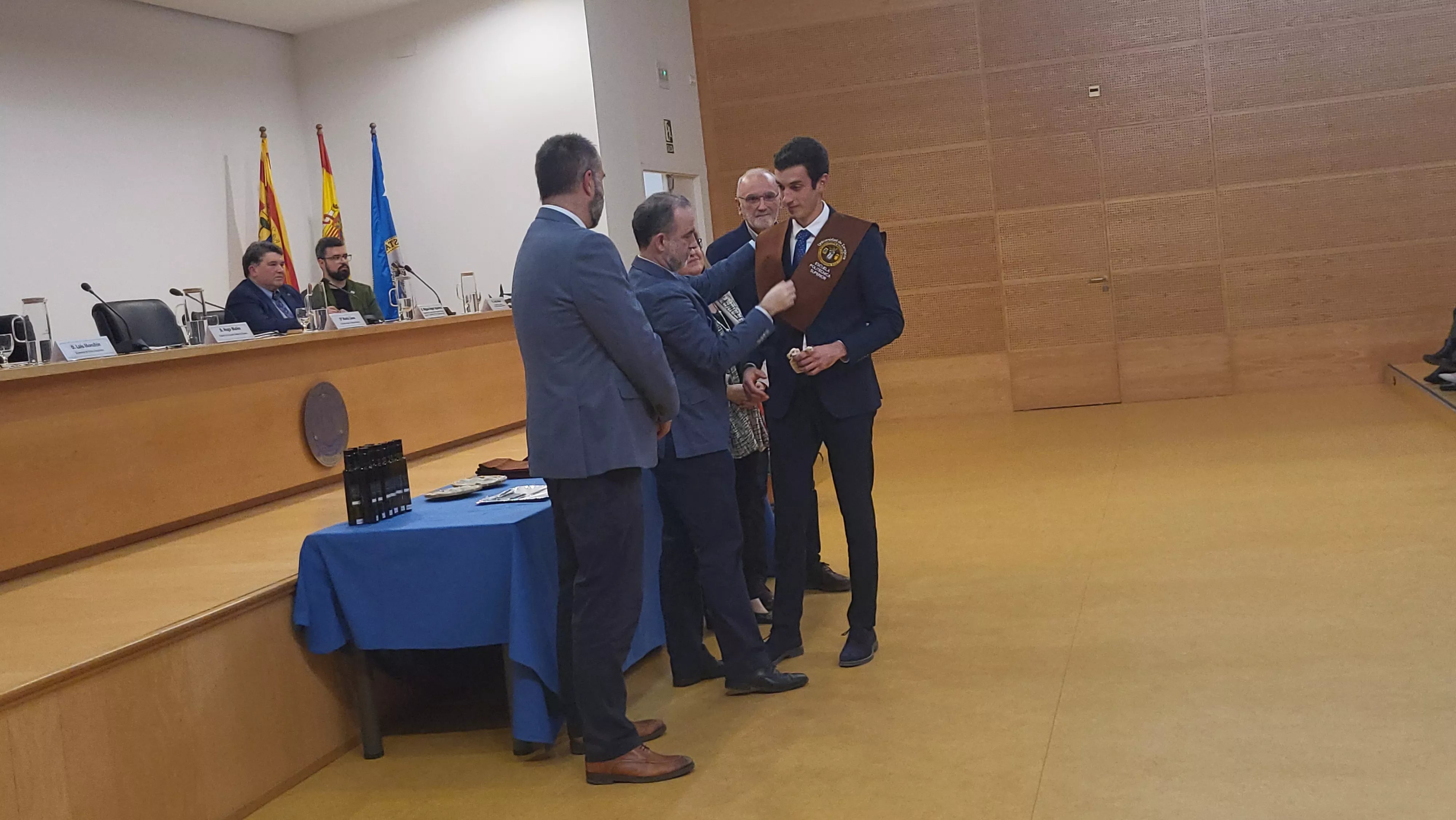 Ceremonia de graduación de la Escuela Politécnica Superior de Huesca. Foto Mercedes Manterola