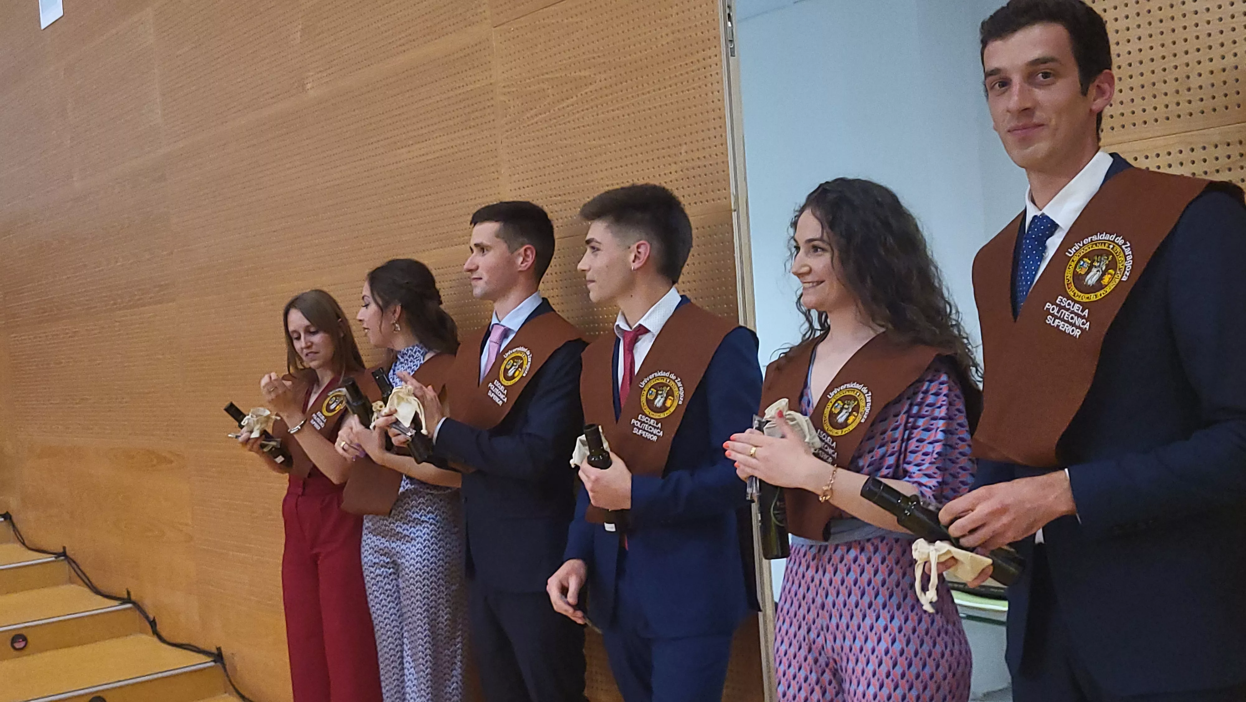 Ceremonia de graduación de la Escuela Politécnica Superior de Huesca. Foto Mercedes Manterola