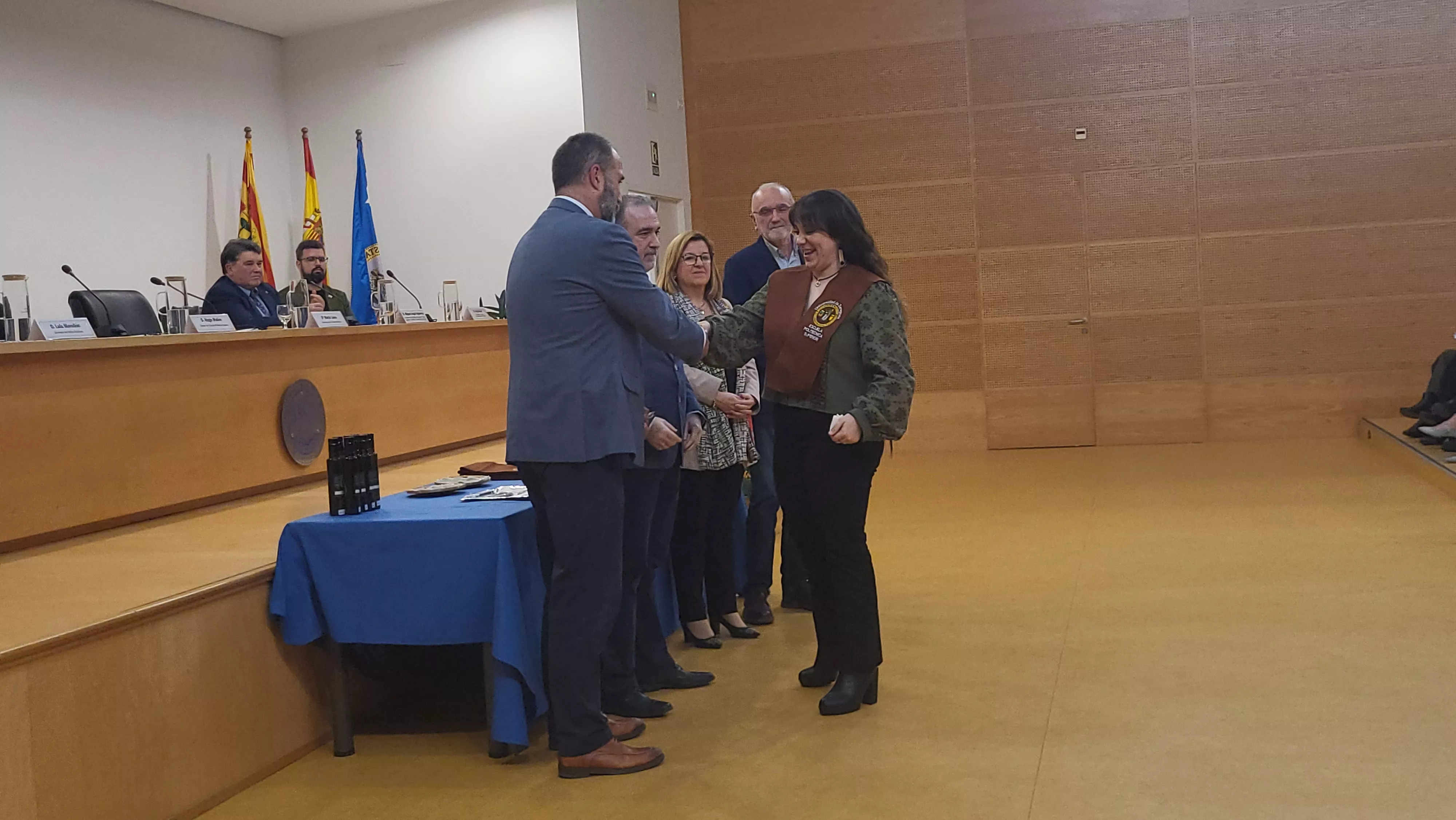 Ceremonia de graduación de la Escuela Politécnica Superior de Huesca. Foto Mercedes Manterola