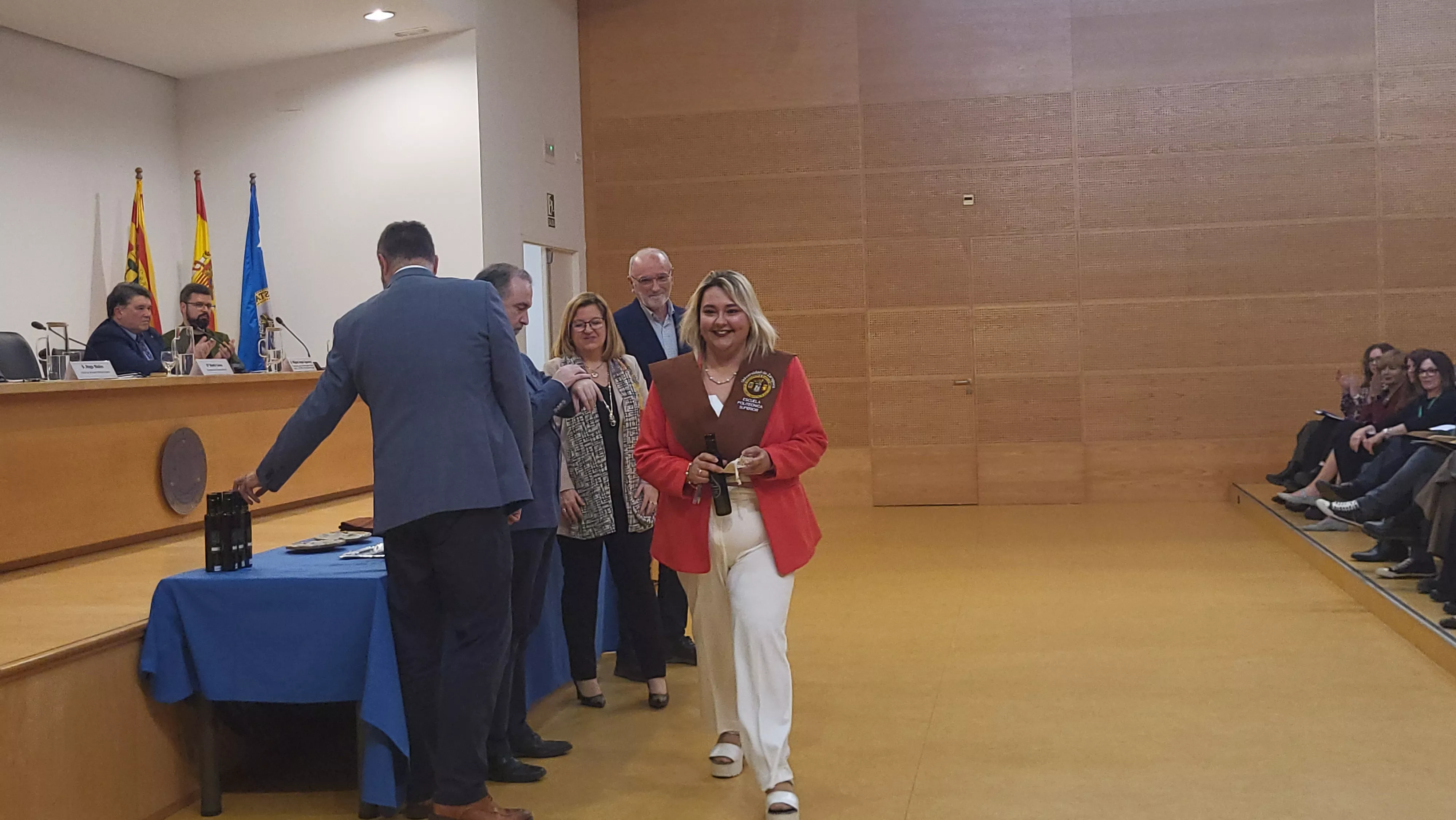 Ceremonia de graduación de la Escuela Politécnica Superior de Huesca. Foto Mercedes Manterola