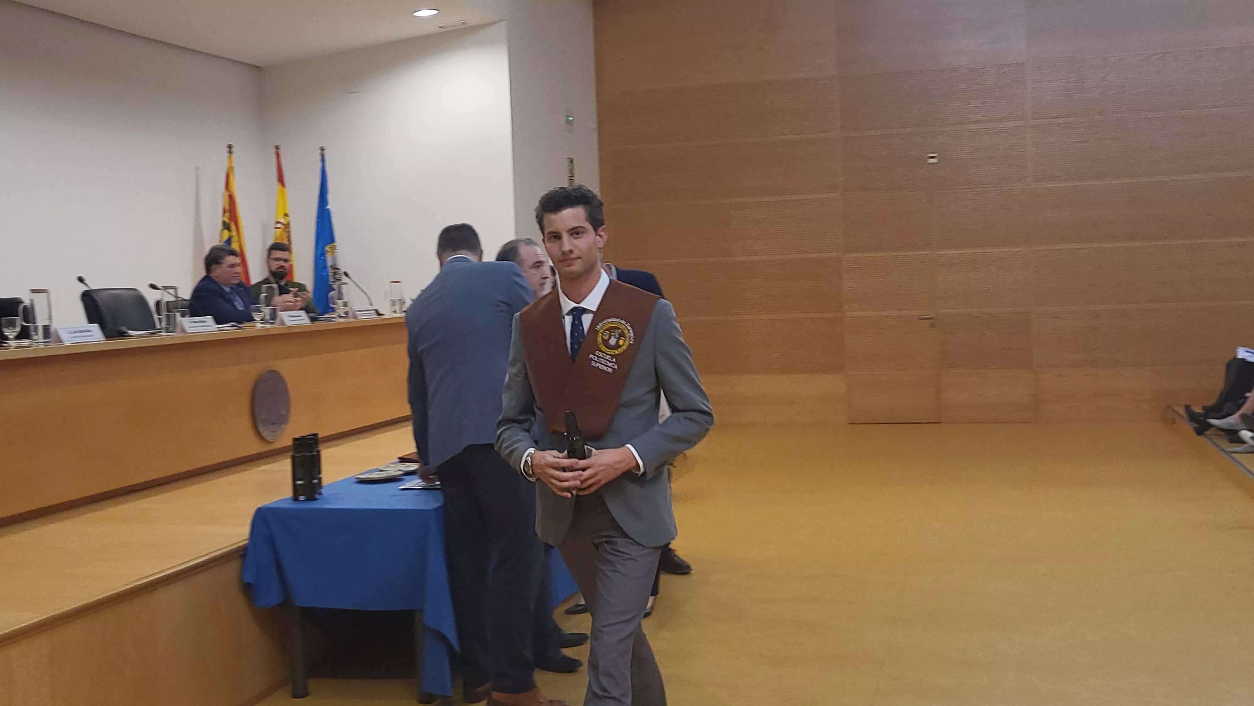 Ceremonia de graduación de la Escuela Politécnica Superior de Huesca. Foto Mercedes Manterola