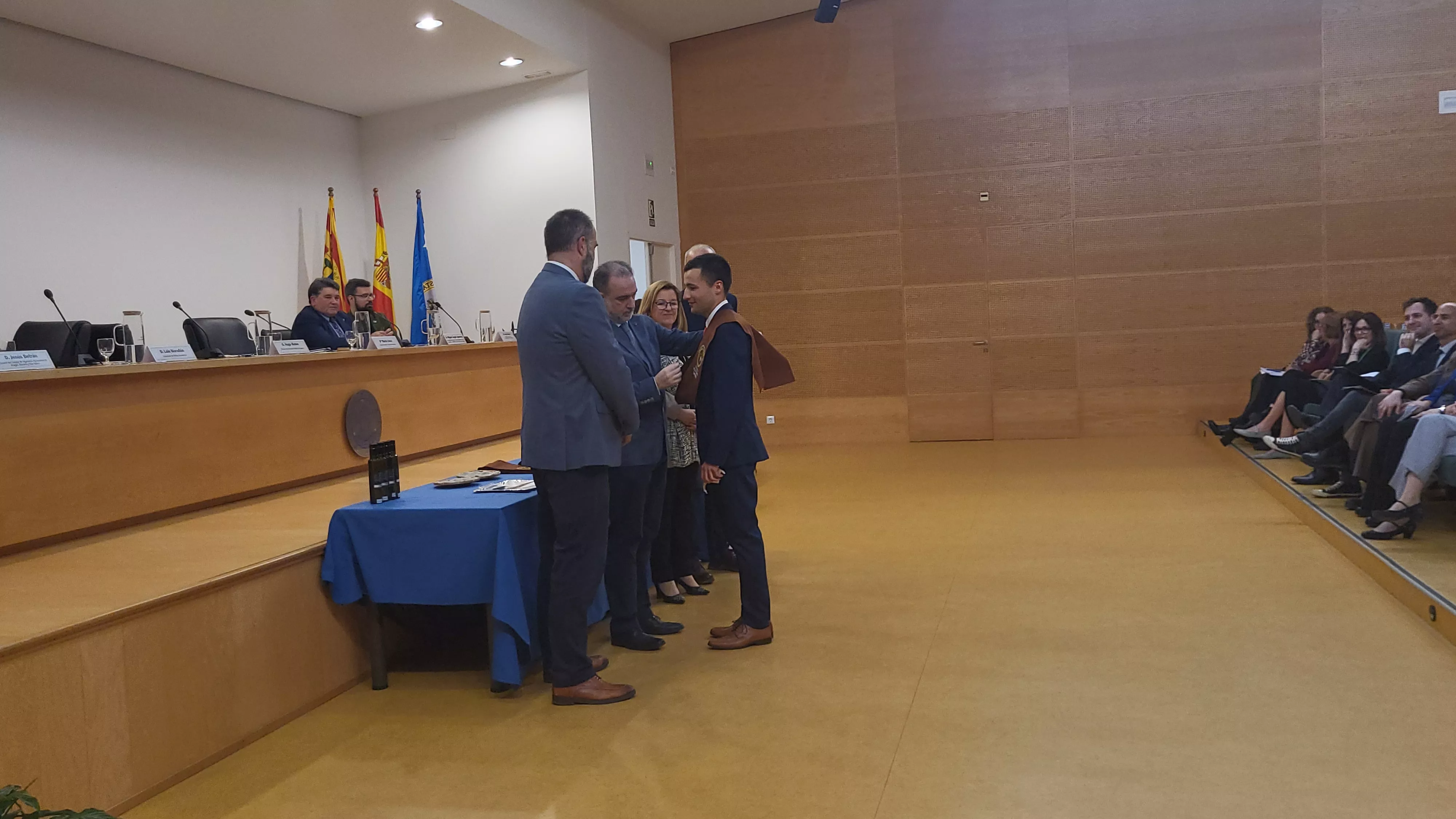 Ceremonia de graduación de la Escuela Politécnica Superior de Huesca. Foto Mercedes Manterola