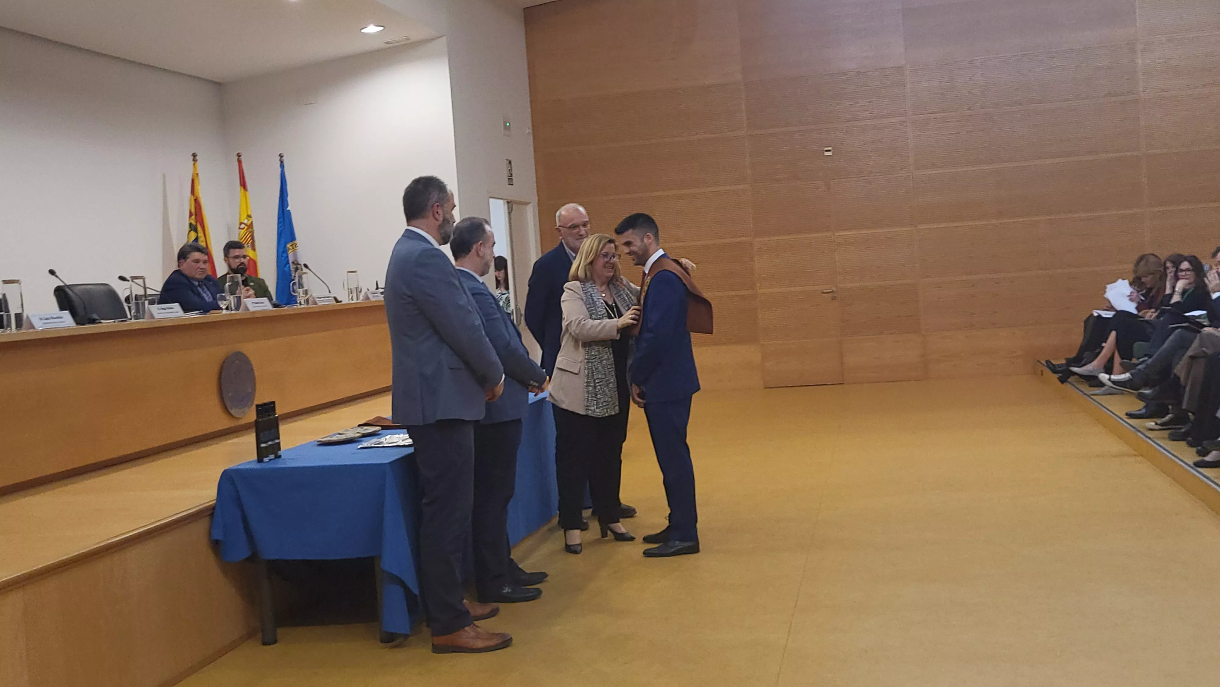 Ceremonia de graduación de la Escuela Politécnica Superior de Huesca. Foto Mercedes Manterola