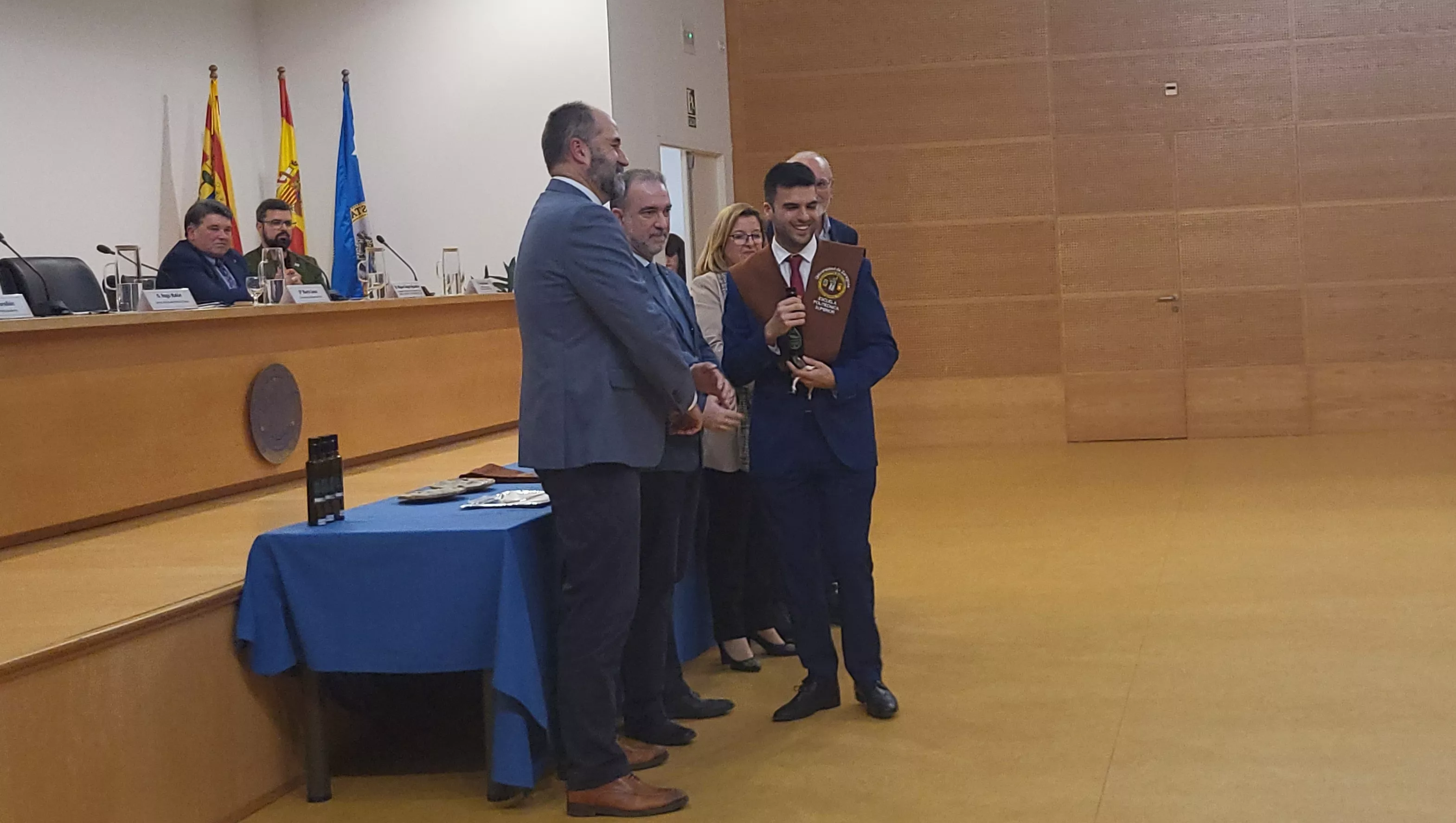 Ceremonia de graduación de la Escuela Politécnica Superior de Huesca. Foto Mercedes Manterola