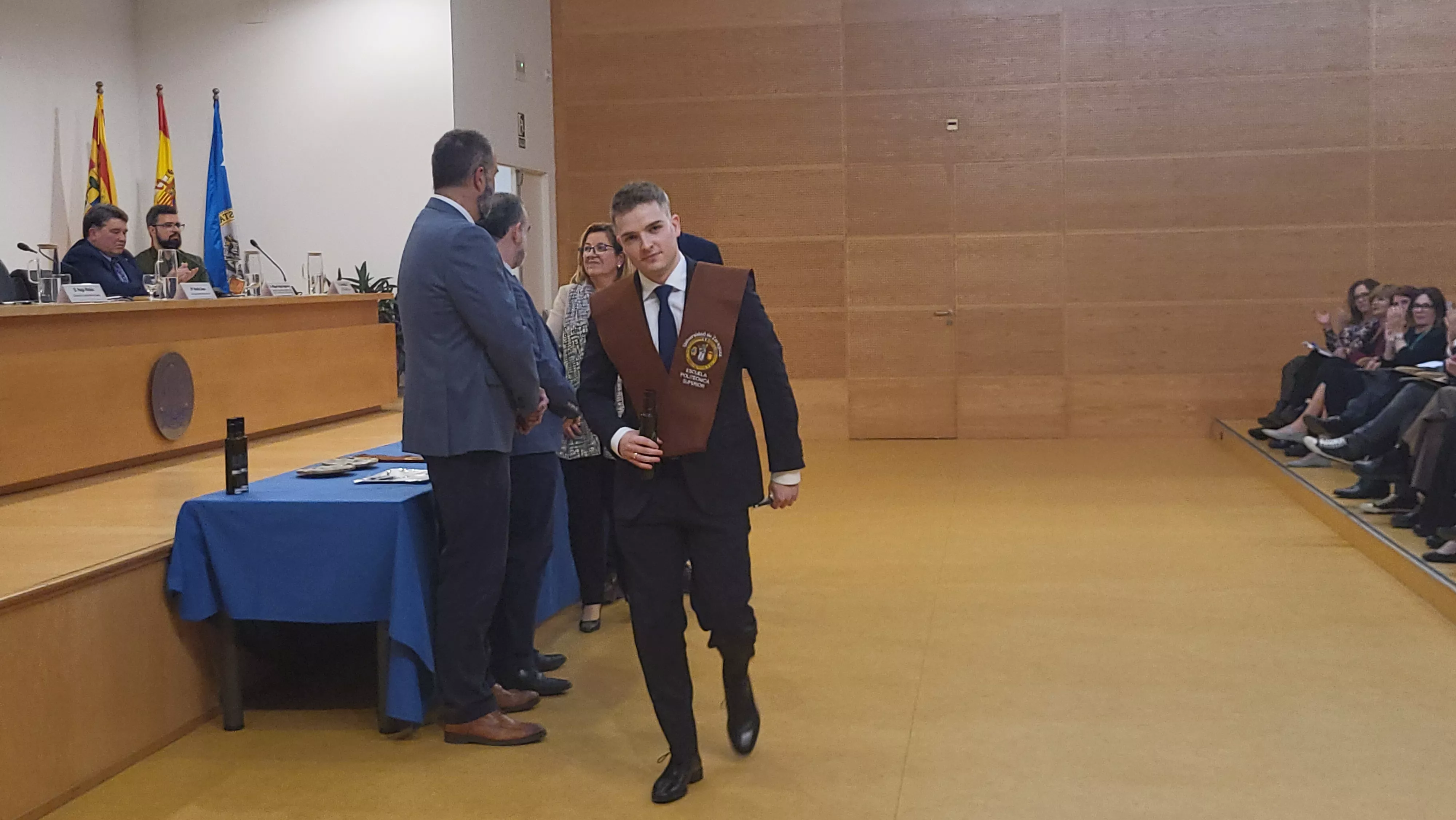 Ceremonia de graduación de la Escuela Politécnica Superior de Huesca. Foto Mercedes Manterola