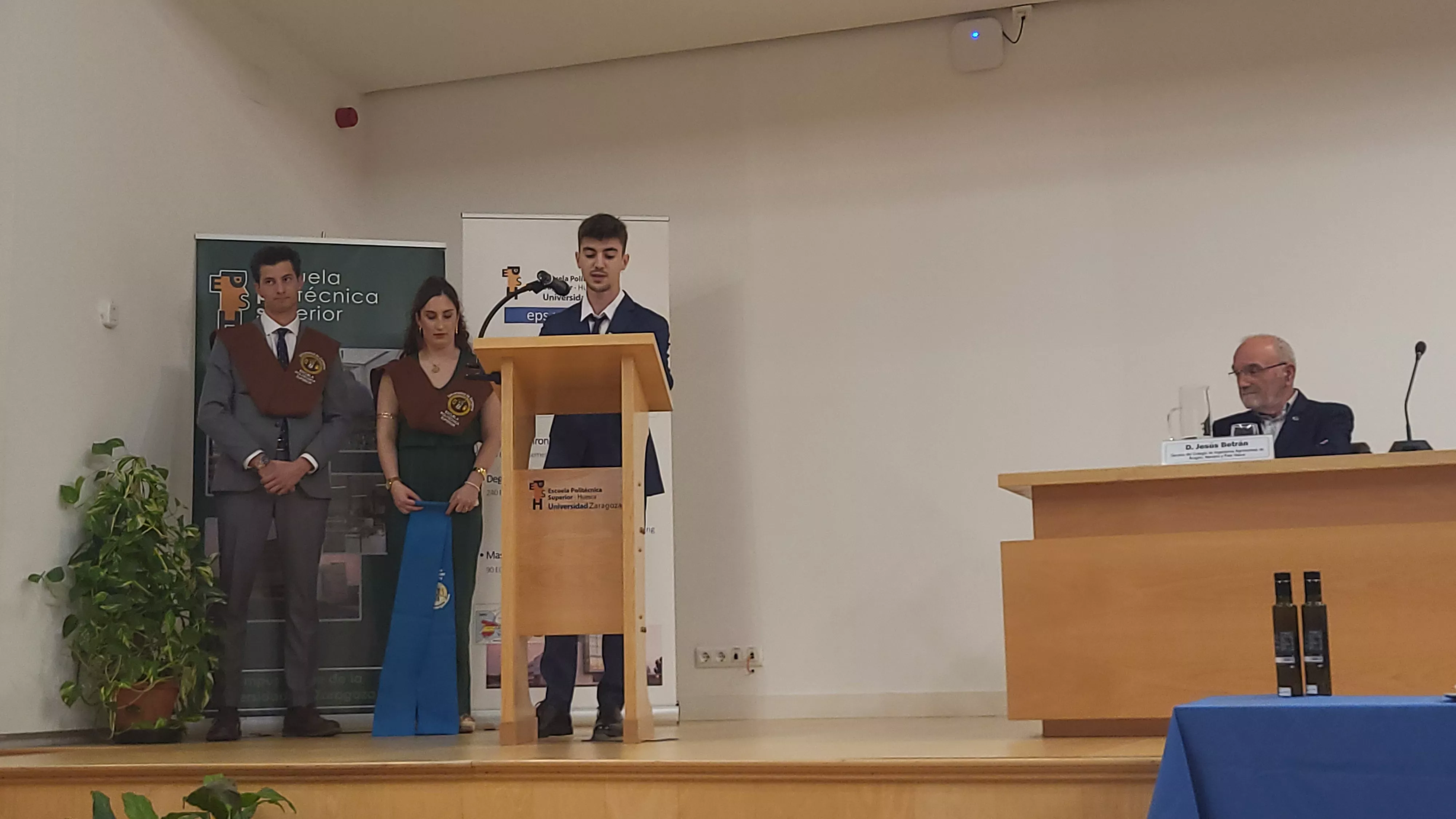 Ceremonia de graduación de la Escuela Politécnica Superior de Huesca. Foto Mercedes Manterola