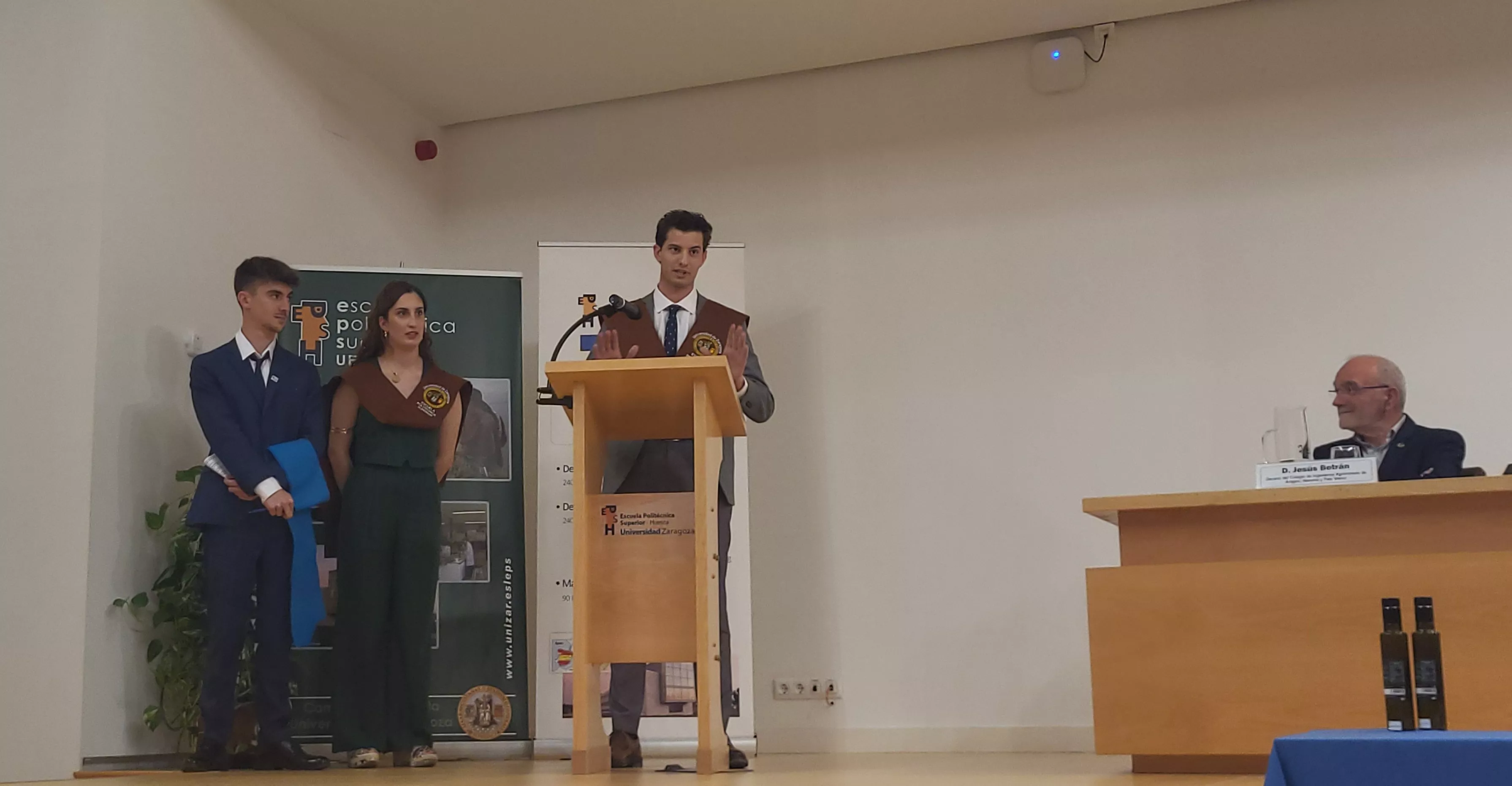 Ceremonia de graduación de la Escuela Politécnica Superior de Huesca. Foto Mercedes Manterola