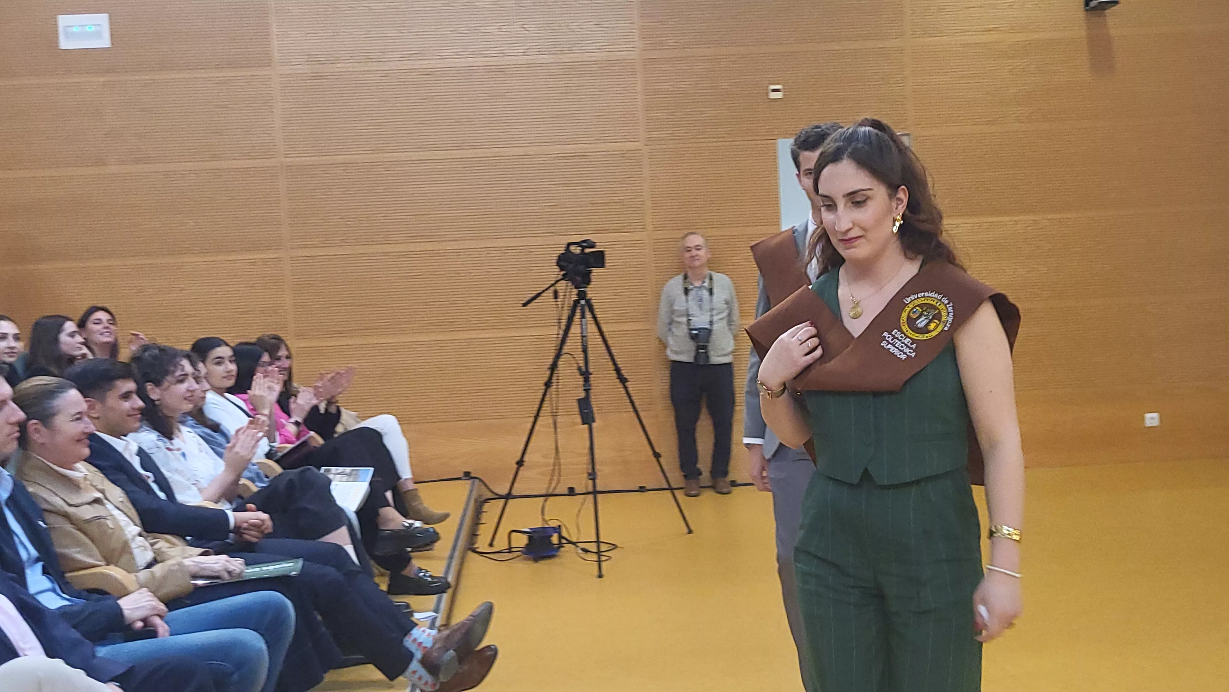 Ceremonia de graduación de la Escuela Politécnica Superior de Huesca. Foto Mercedes Manterola