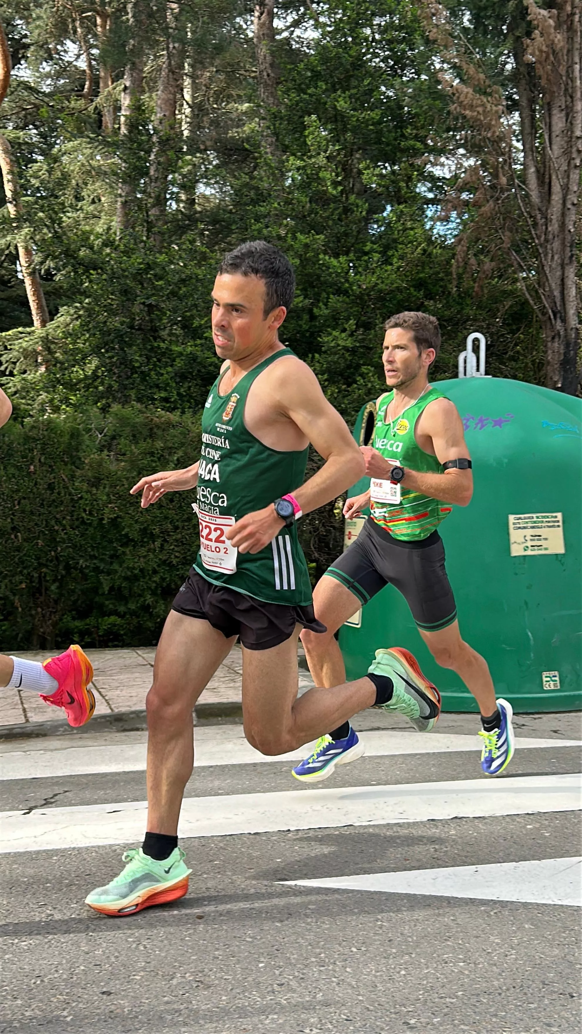 Puyuelo y Esperanza en carrera