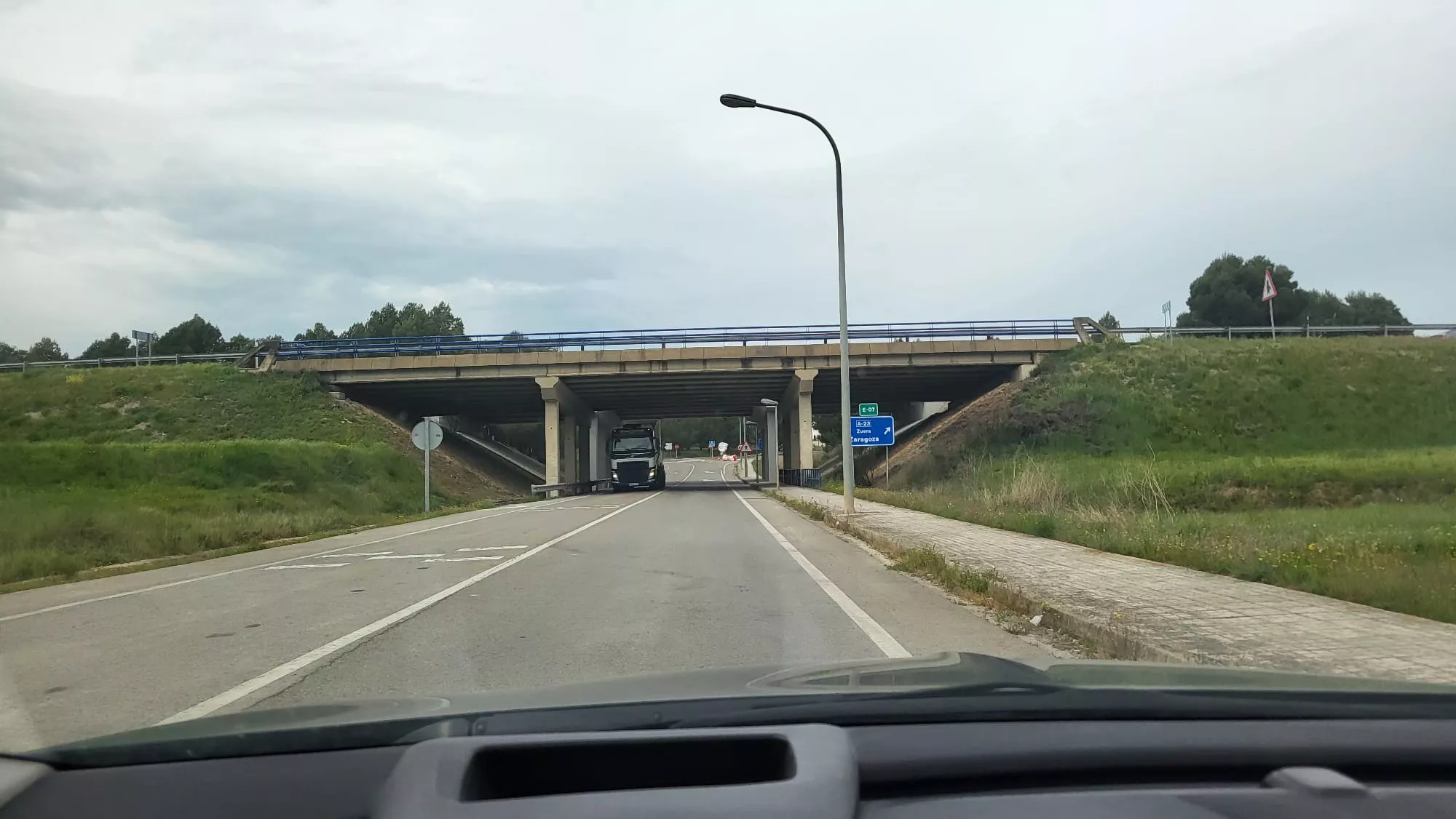 El paso bajo el viaducto de la A 23 por fin abierto