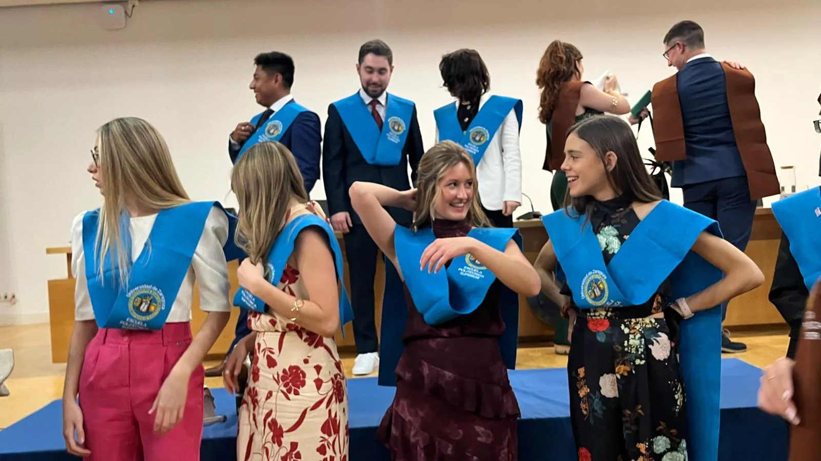 Ceremonia de graduación de la Escuela Politécnica Superior de Huesca. Foto Mercedes Manterola