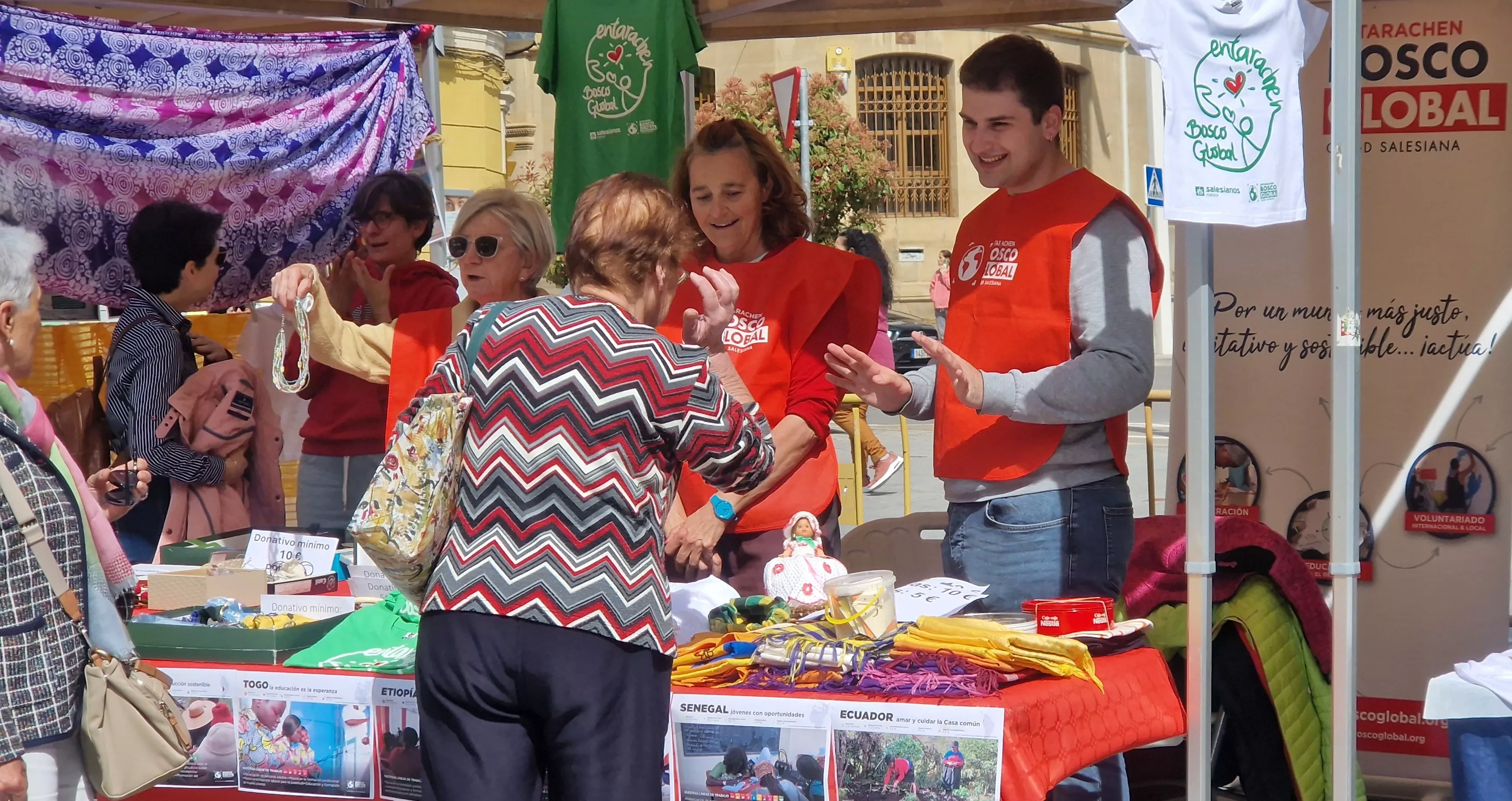 Primera Feria de la Solidaridad y la Cooperación Internacional de Huesca. Foto Myriam Martínez