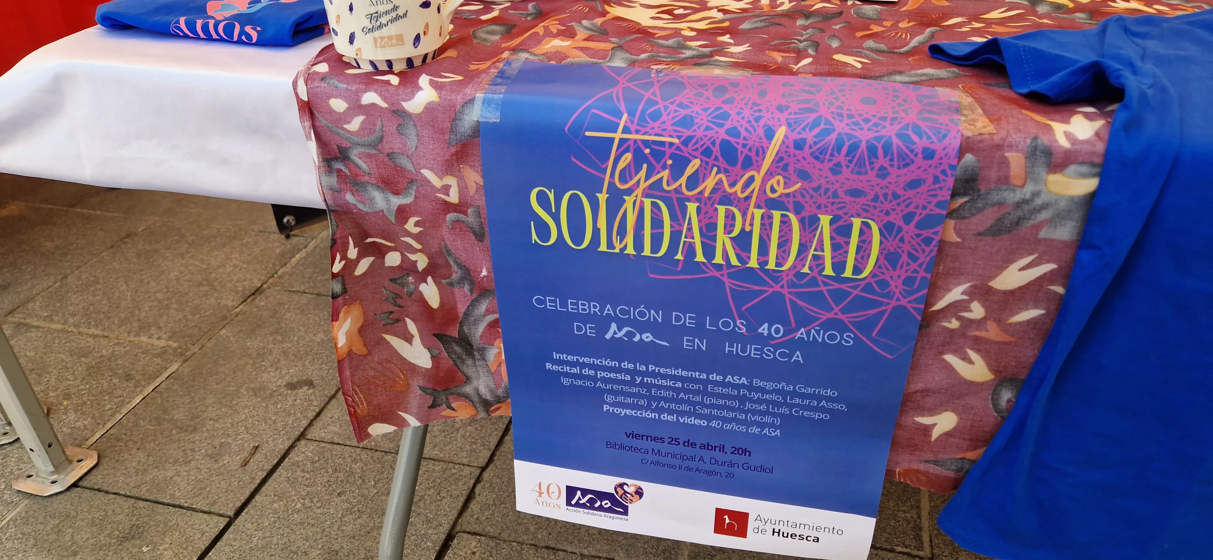 Primera Feria de la Solidaridad y la Cooperación Internacional de Huesca. Foto Myriam Martínez