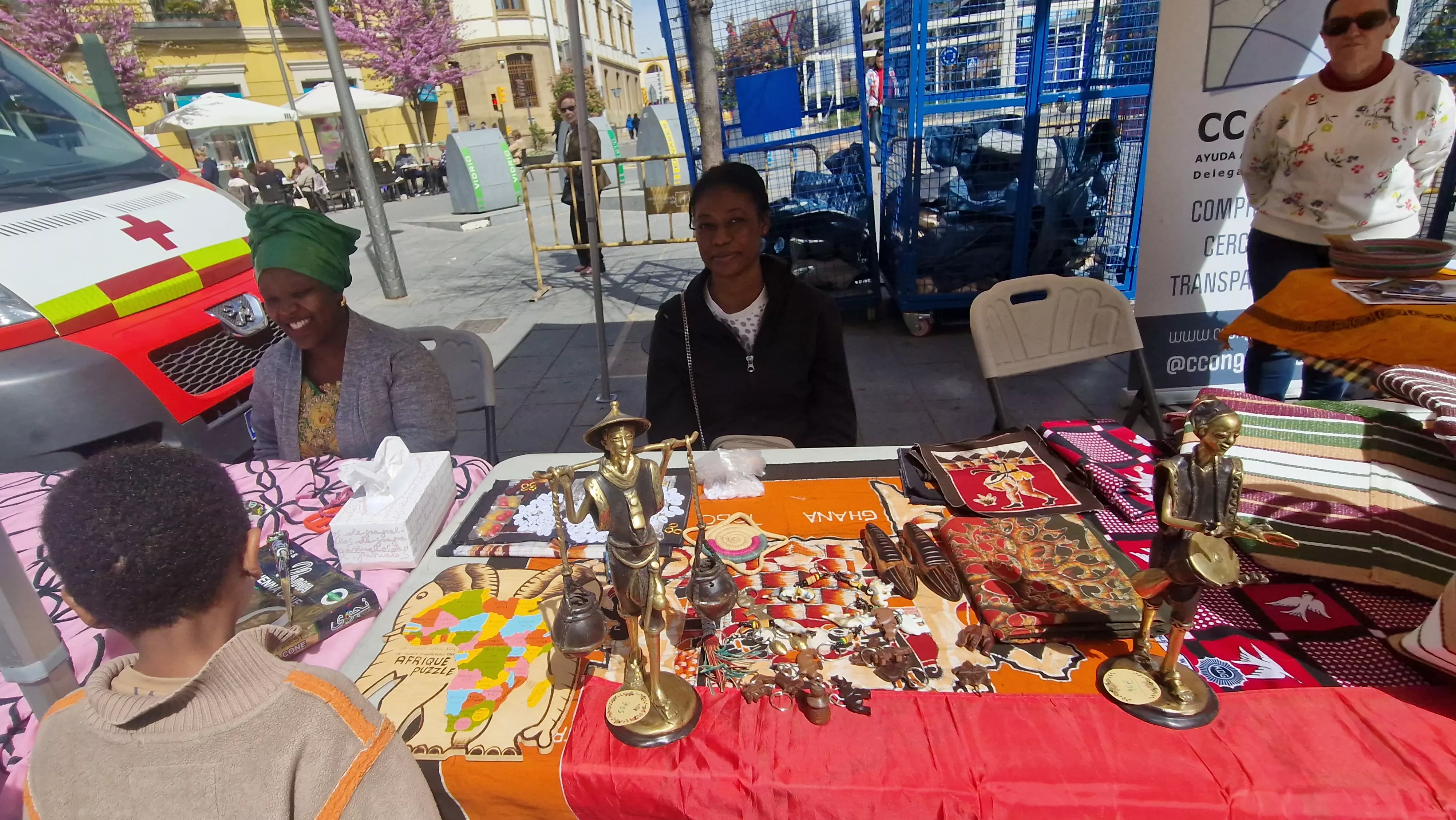 Primera Feria de la Solidaridad y la Cooperación Internacional de Huesca. Foto Myriam Martínez