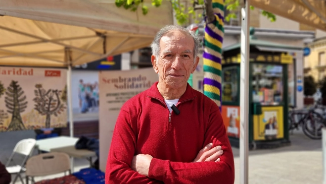 Alfonso Ibáñez, Acción Solidaria. Foto Myriam Martínez Alfonso Ibáñez, Acción Solidaria. Foto Myriam Martínez